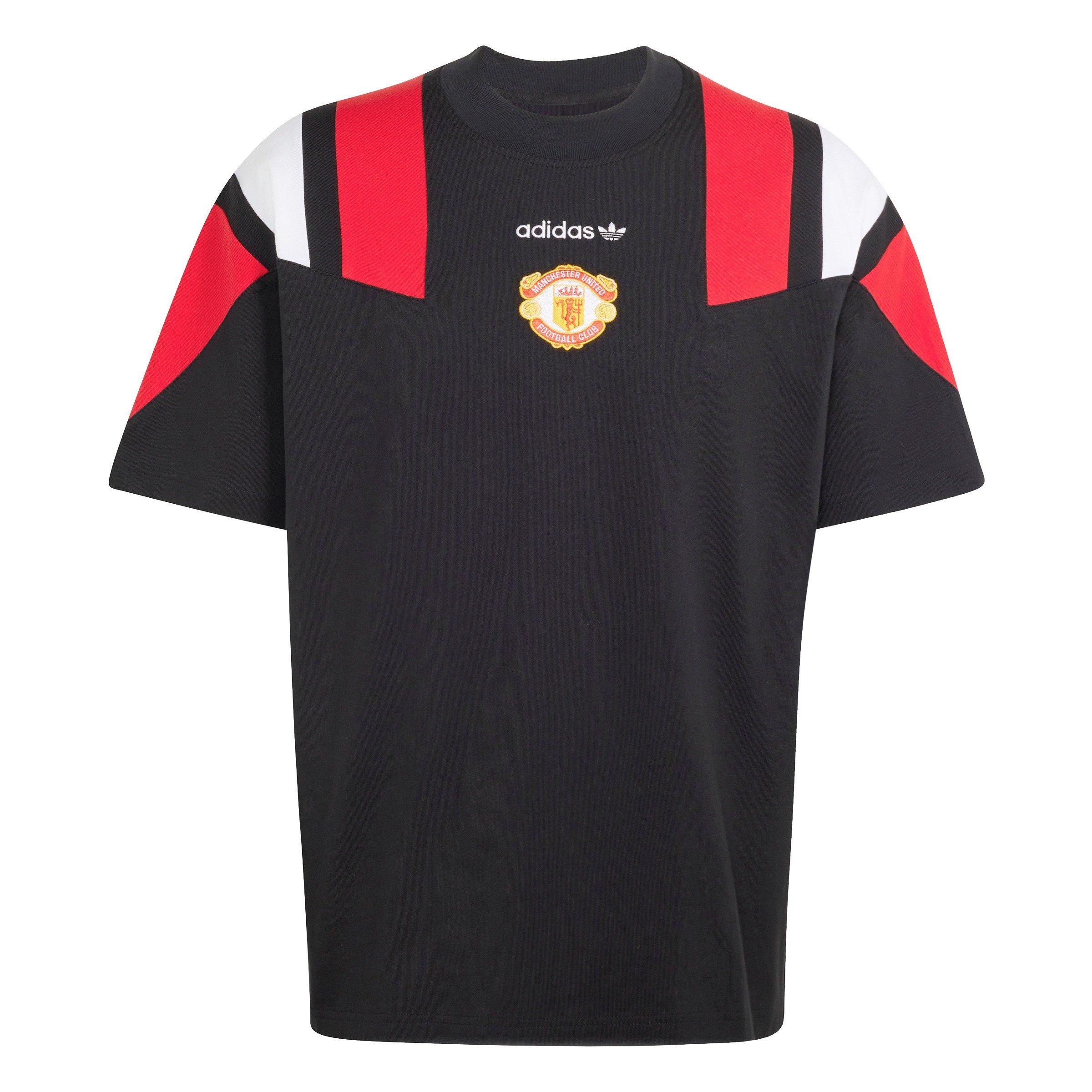 Sort/Rød - adidas - Manchester United EQT T-Shirt Mens - 1