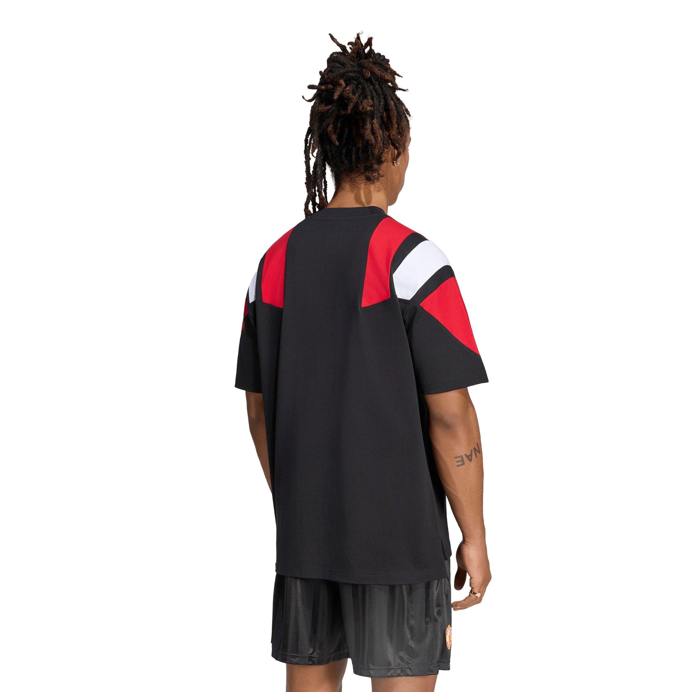 Sort/Rød - adidas - Manchester United EQT T-Shirt Mens - 3