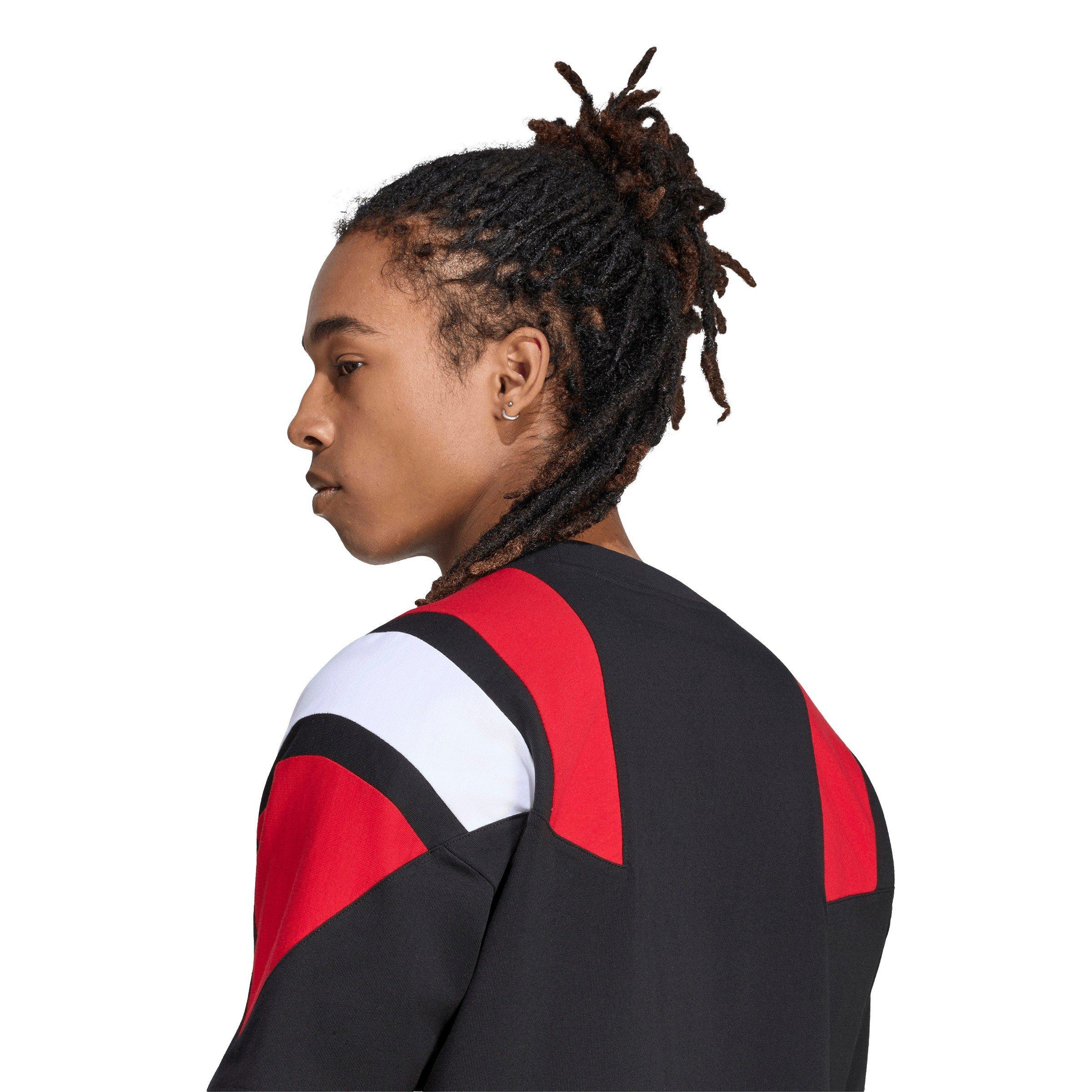 Sort/Rød - adidas - Manchester United EQT T-Shirt Mens - 5