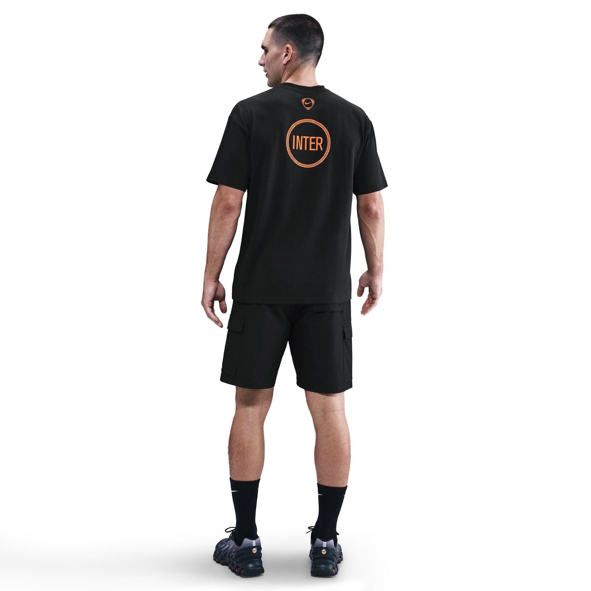 Sort - Nike - Inter Milan T90 Remix T-Shirt Mens - 4