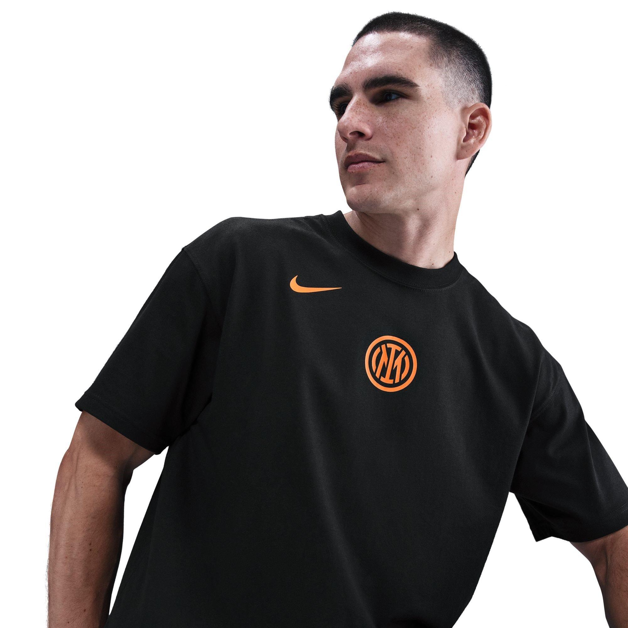 Sort - Nike - Inter Milan T90 Remix T-Shirt Mens - 5