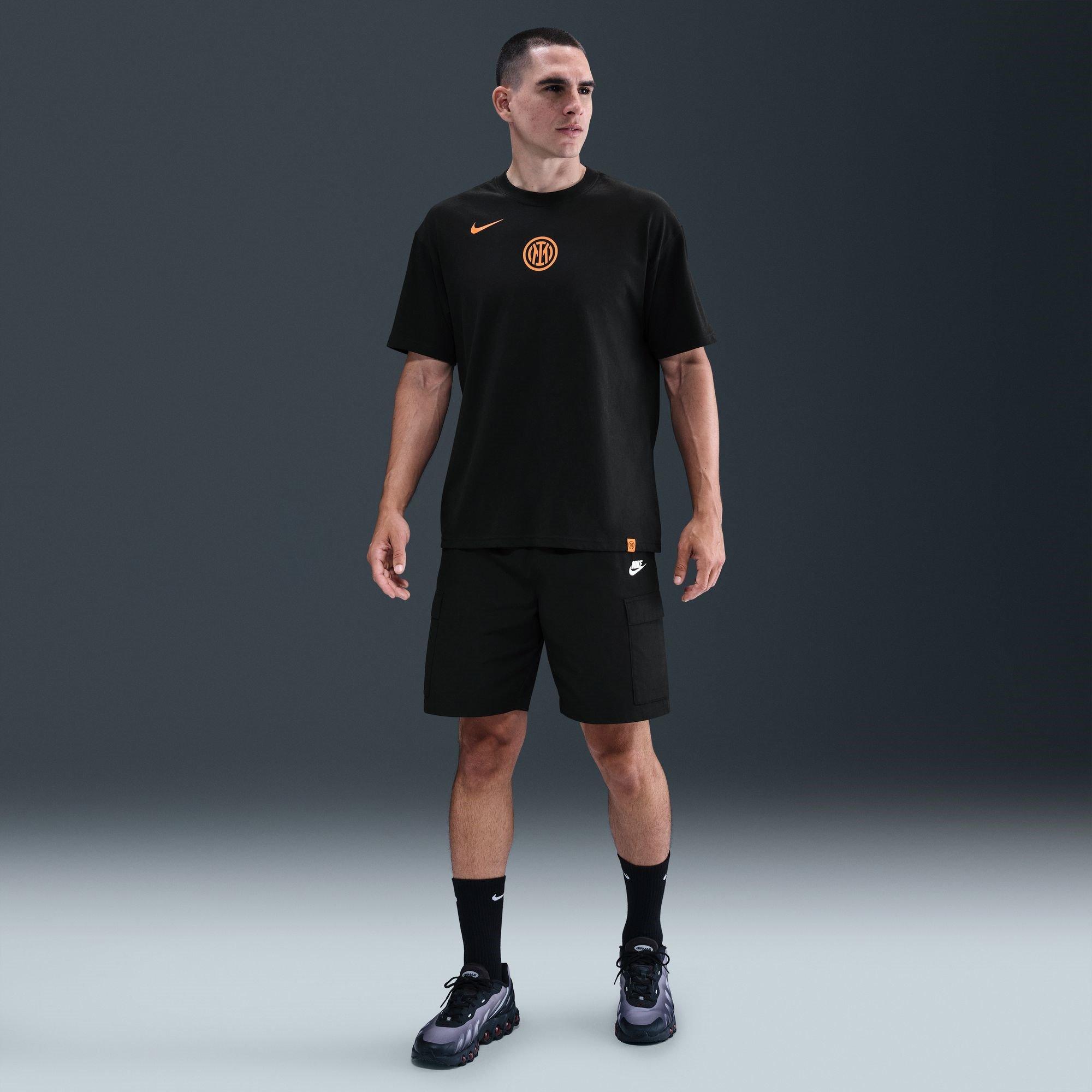 Sort - Nike - Inter Milan T90 Remix T-Shirt Mens - 7