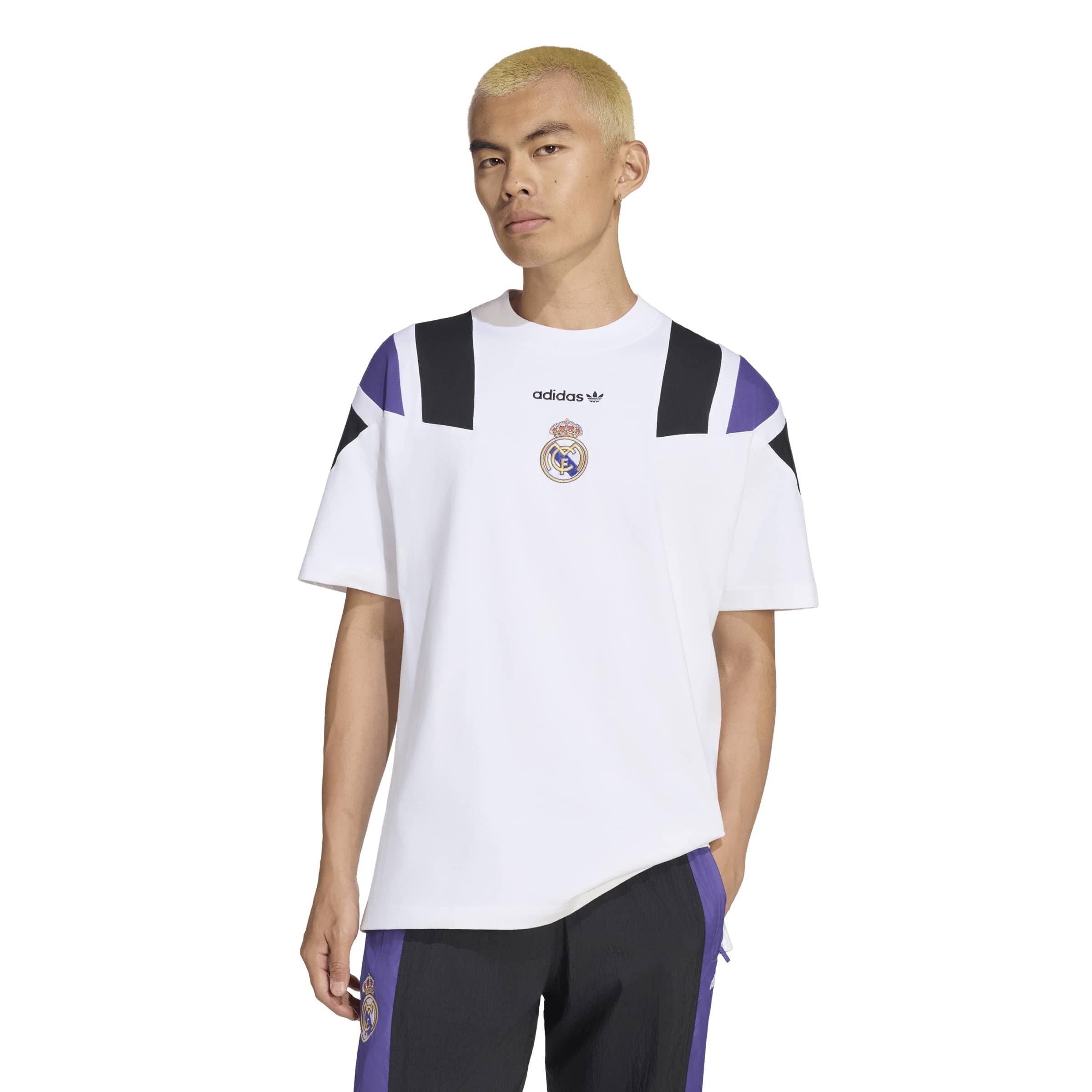 Black/White - adidas - Real Madrid EQT T-Shirt Mens - 2