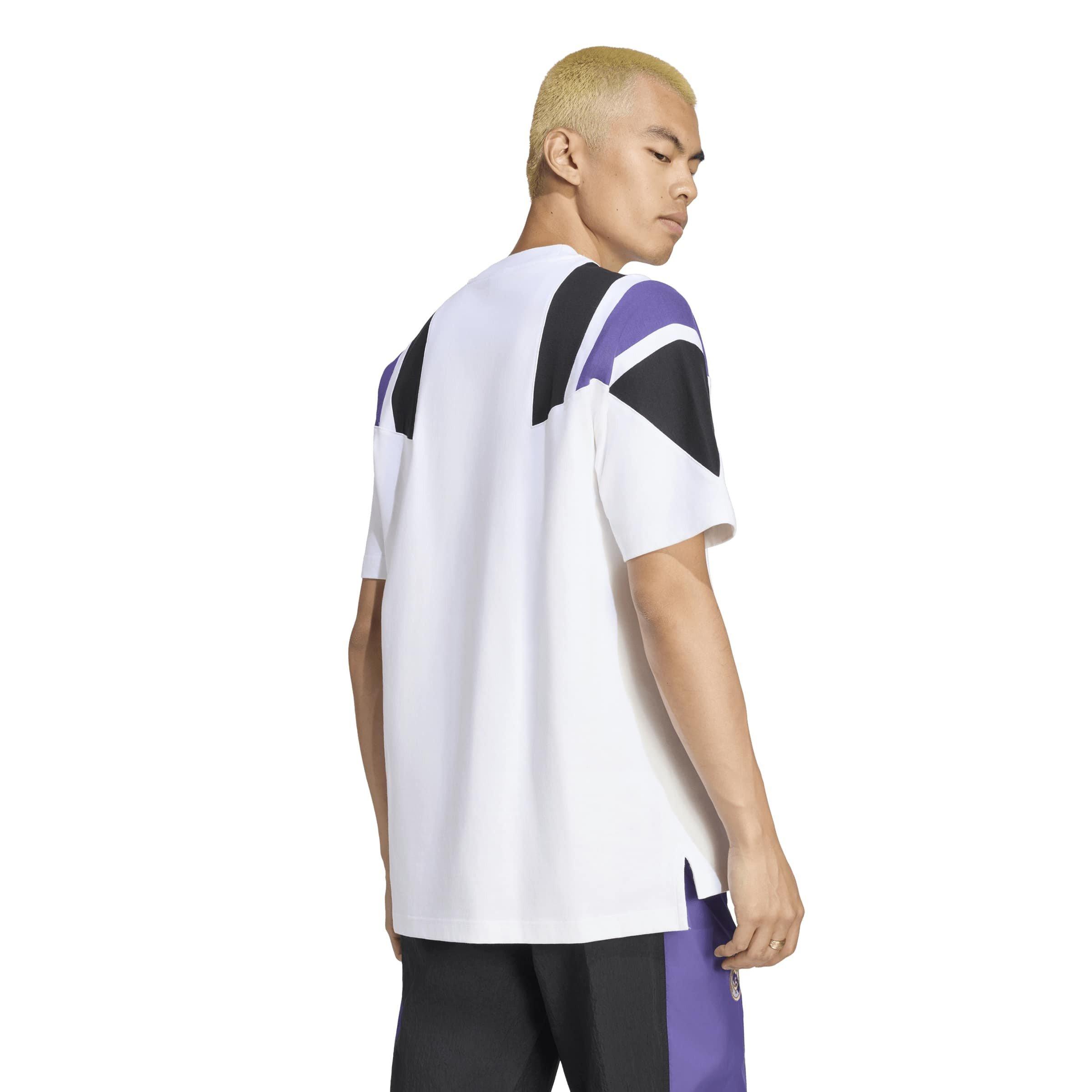 Black/White - adidas - Real Madrid EQT T-Shirt Mens - 3