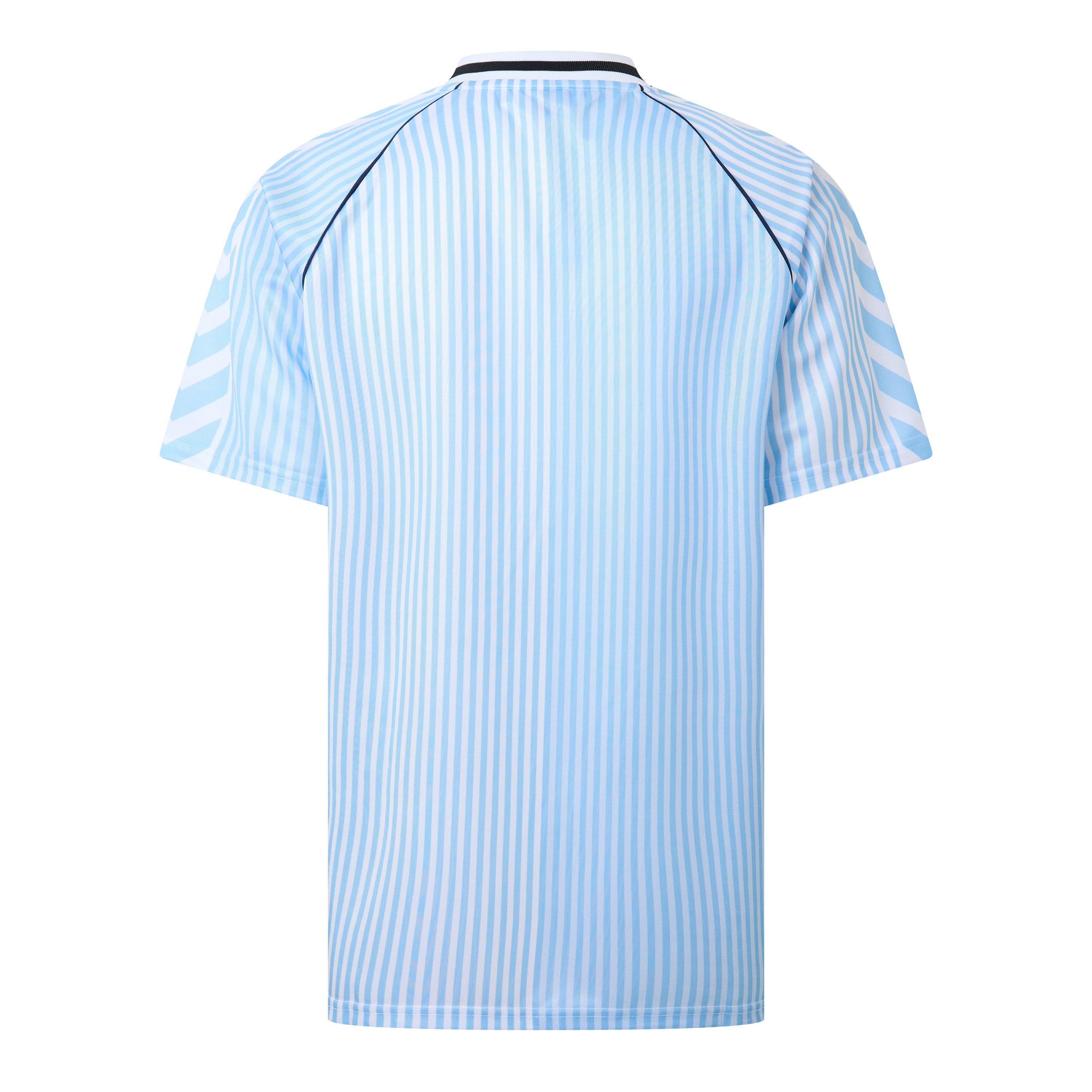 Blauw/Wit - Hummel - Men's Coventry City Licensed Retro Football Shirt - 2