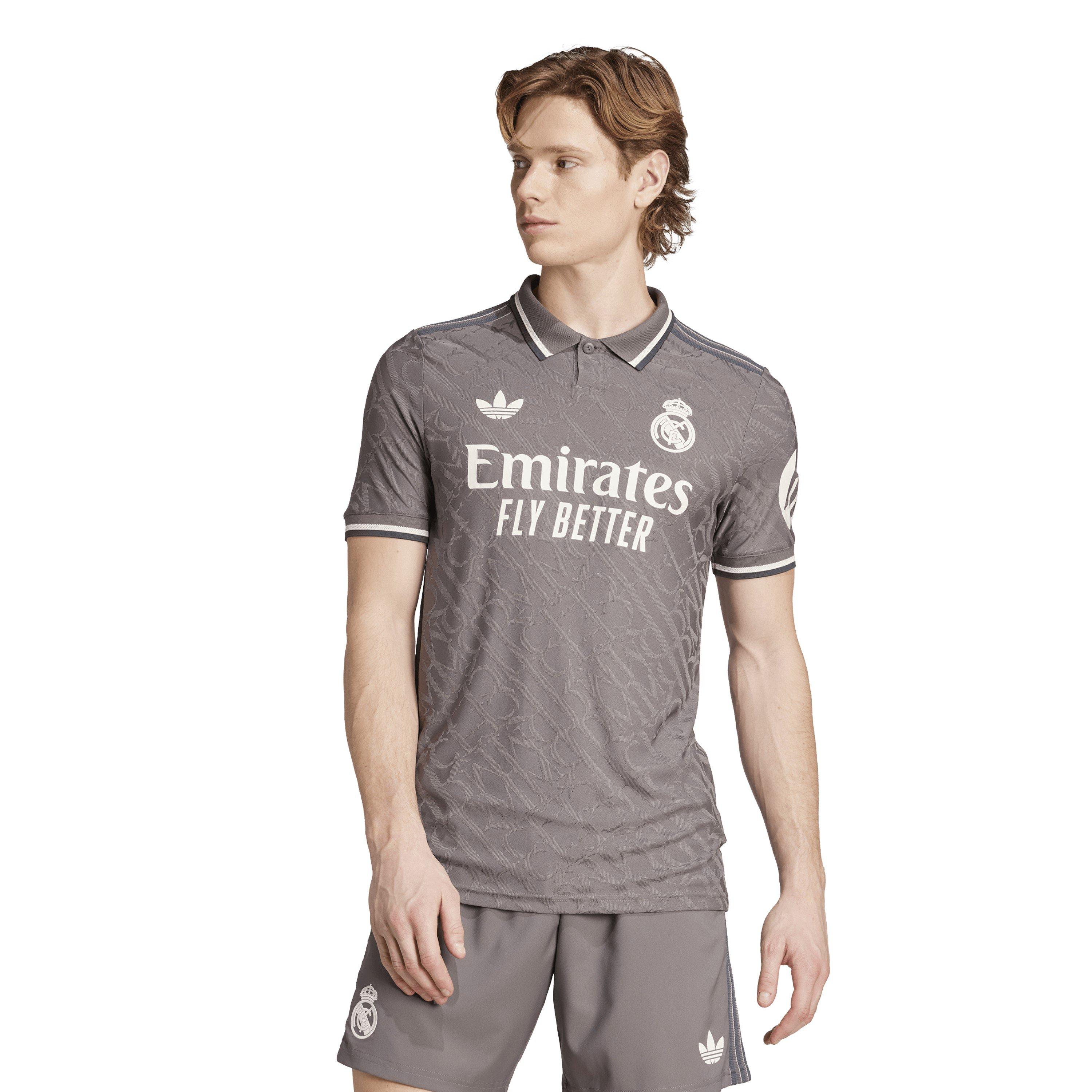 Charcoal - adidas - adidas Real Madrid Authentic Third Shirt 24/25 - 3