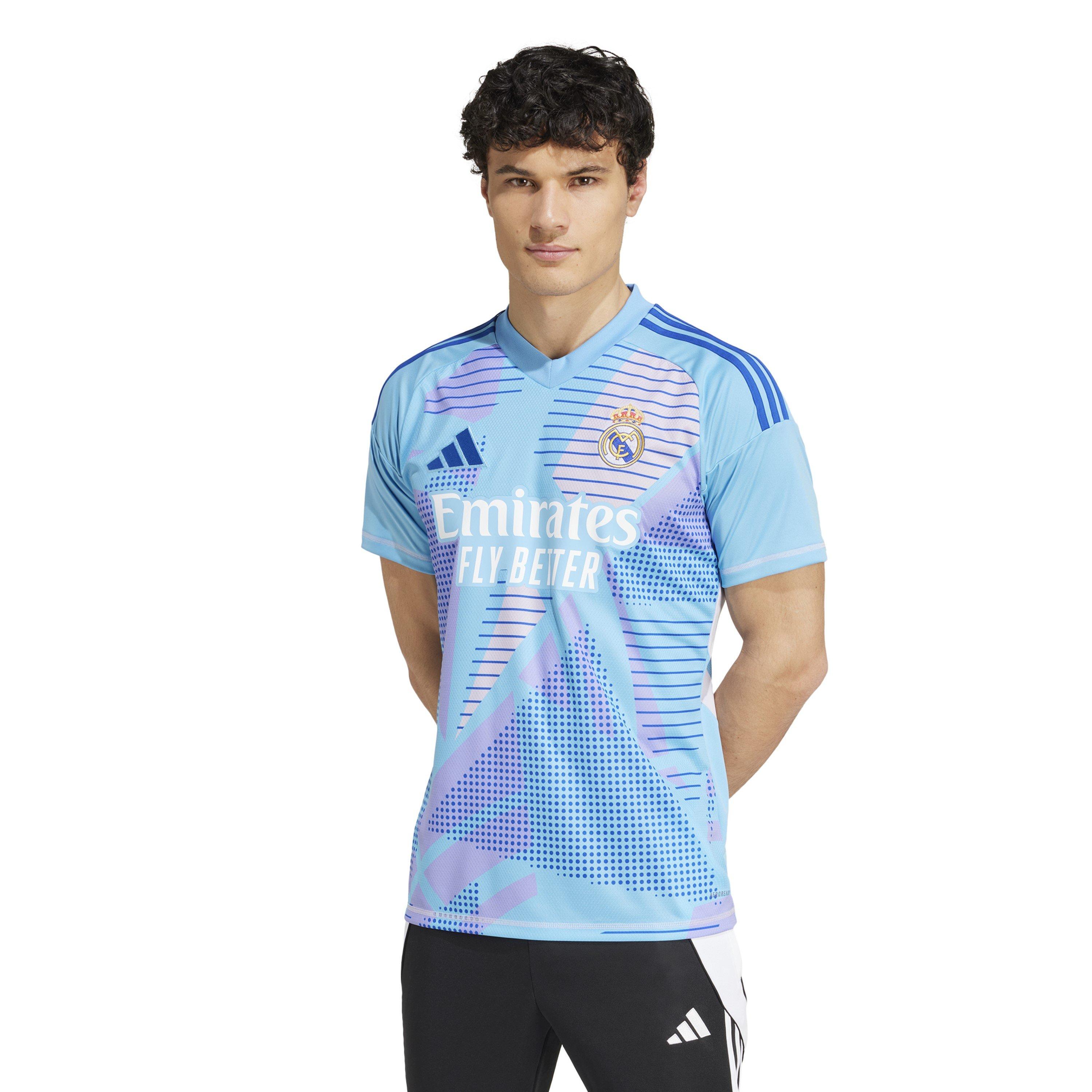 Polu plavi prasak - adidas - Real H Gk Jsy T-Shirt Mens - 3