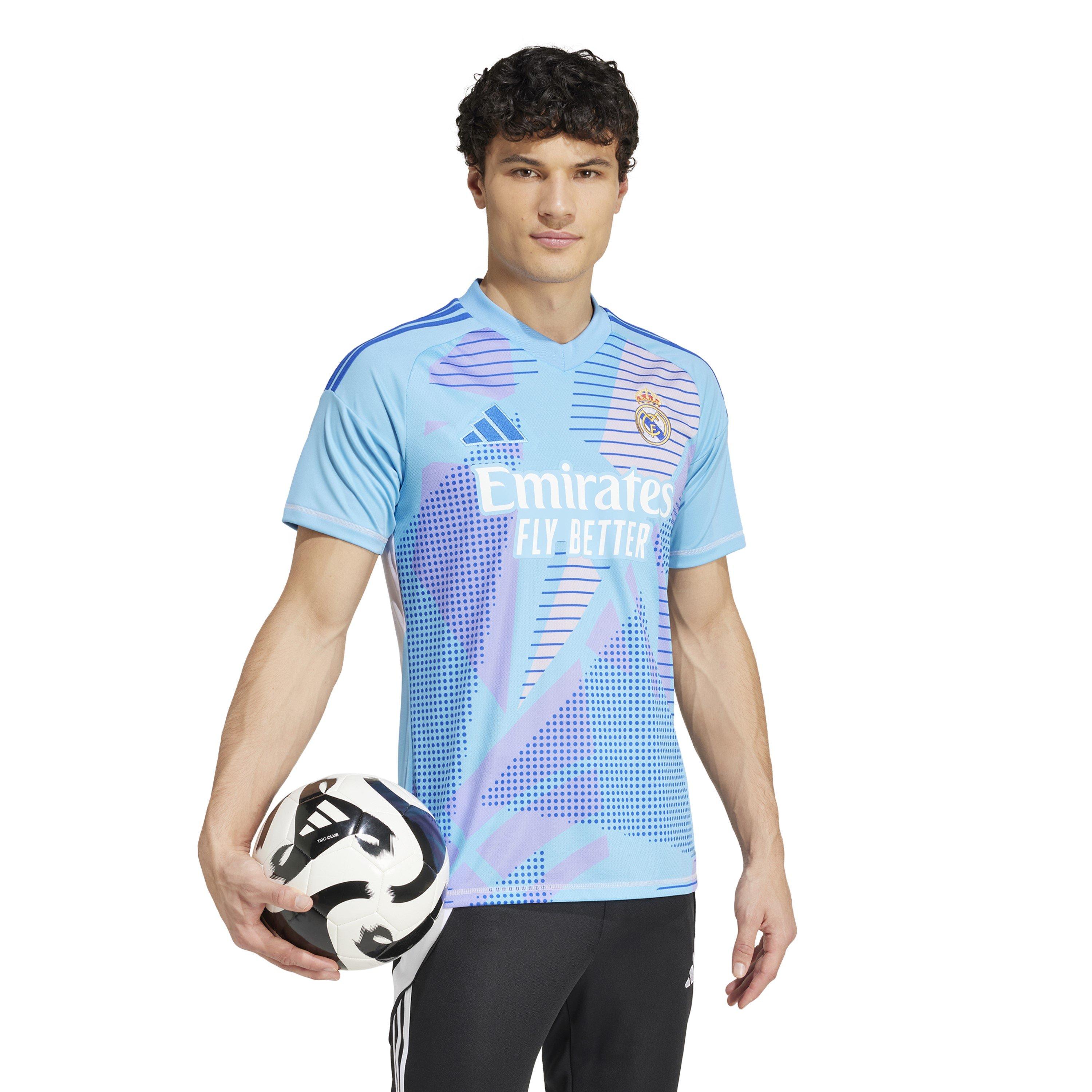Polu plavi prasak - adidas - Real H Gk Jsy T-Shirt Mens - 7