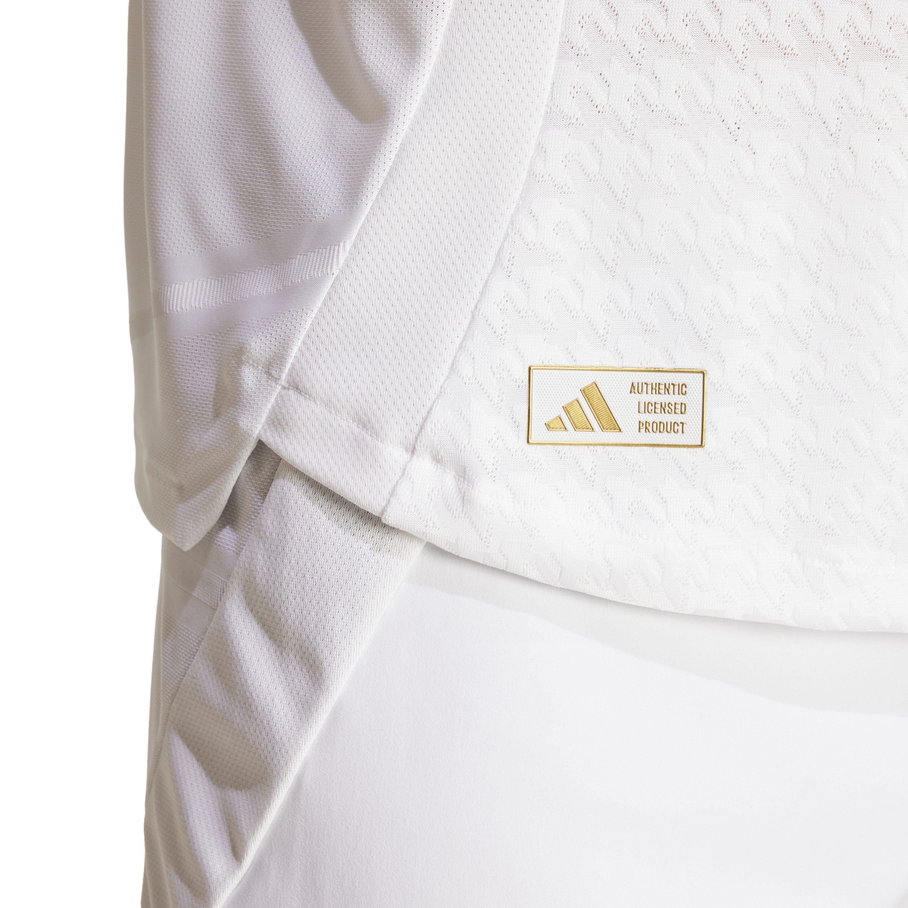 White - adidas - Real H Jsy Au L T-Shirt Mens - 8