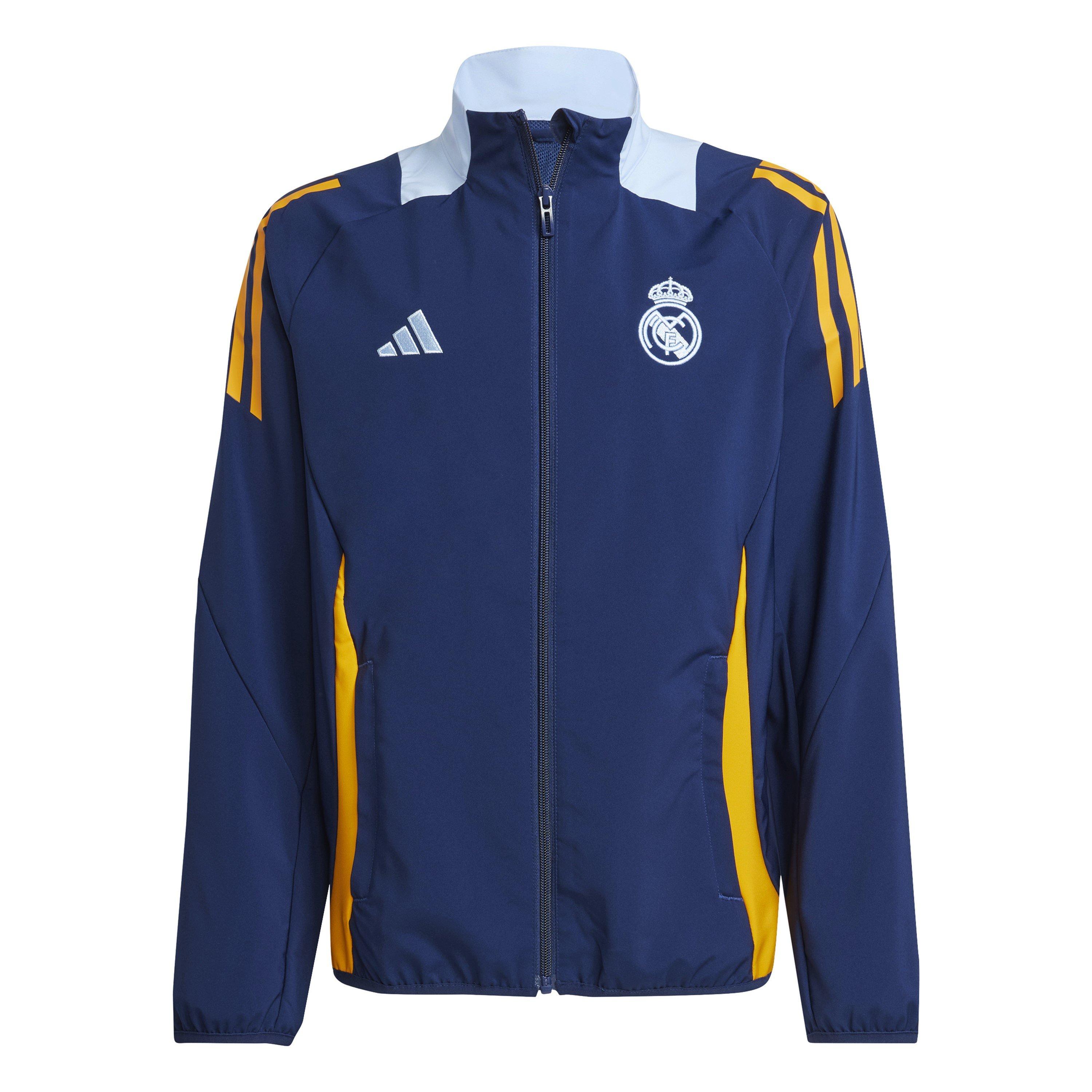 Team Navy Blue - adidas - Unisex Kids Real Pre Jk Licensed Tracksuit Top - 1