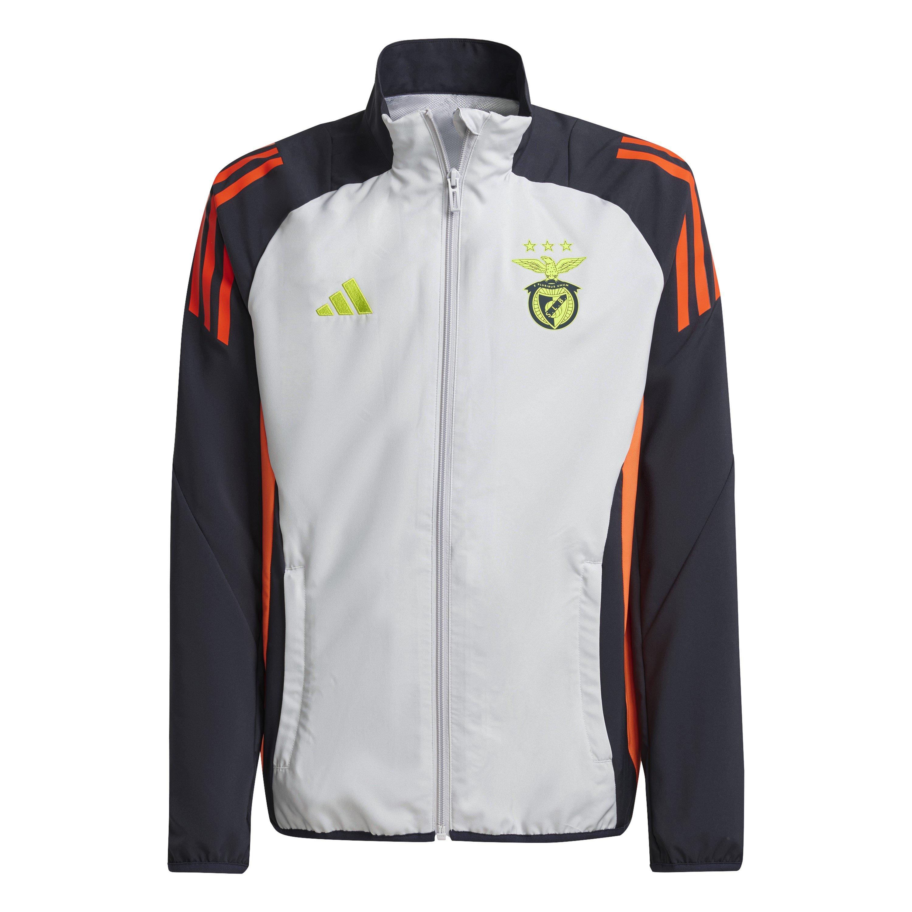 Adidas  Kids Slb Pre Jkt Y Tracksuit Top - Lgh Solid Grey - 15-16 Yrs