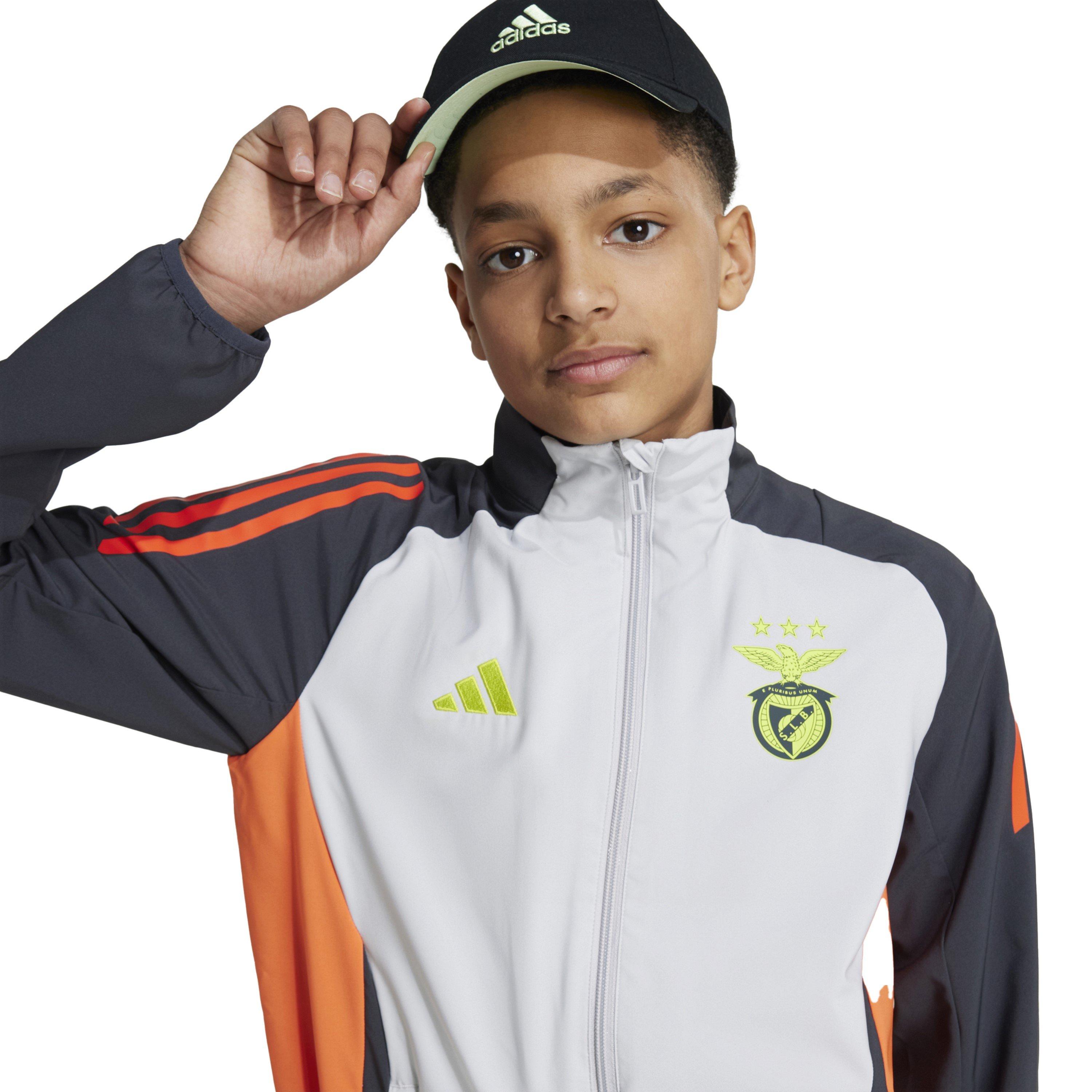 Lgh Solid Grey
Licht Massief Grijs - adidas - Slb Pre Jkt Y Tracksuit Top Unisex Kids - 4