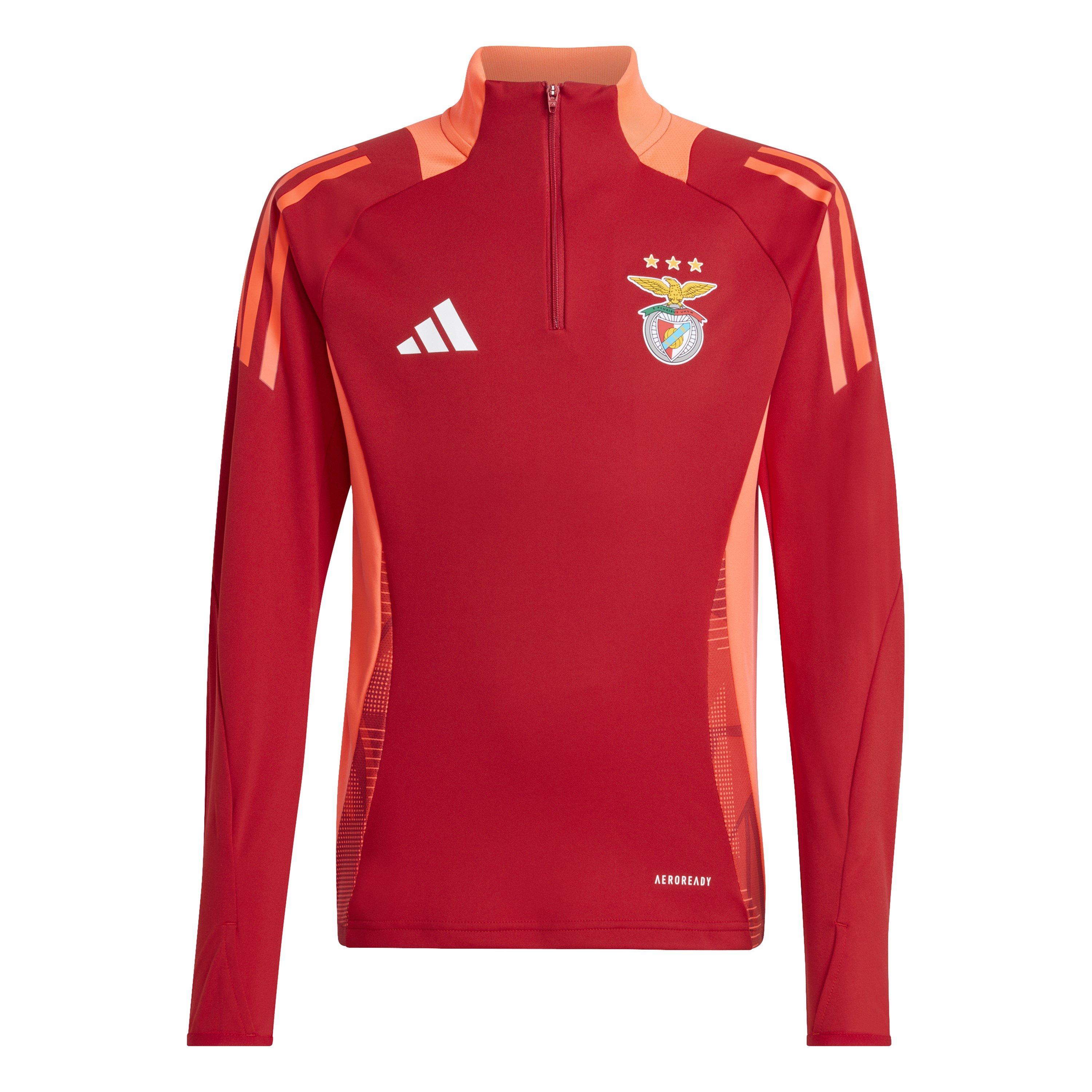 Adidas  Kids ' Benfica Licensed Tracksuit Top - Team Power Red - 9-10 Years
