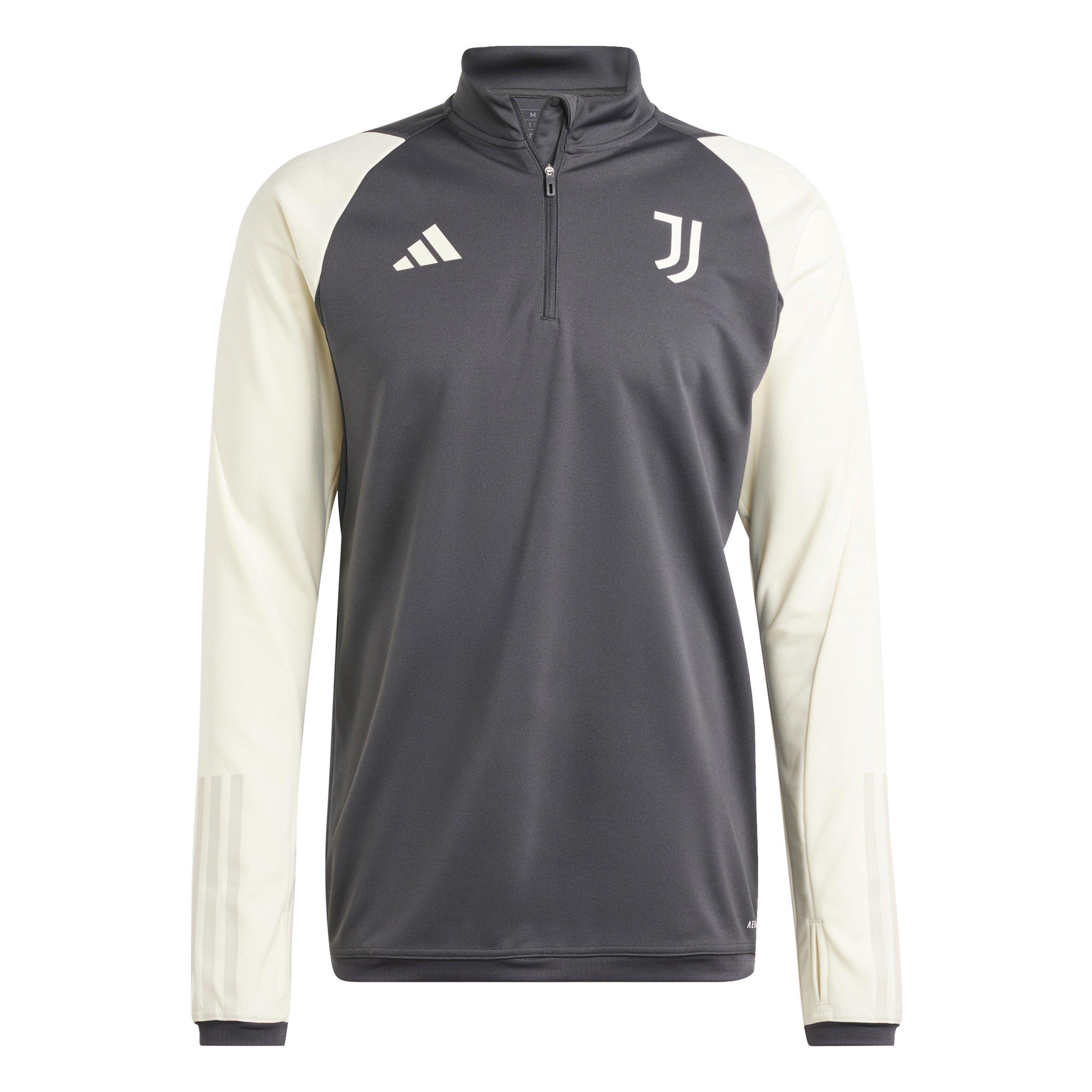 Adidas Men's Juventus Training Top 23/24 - Carbon/Crm Wht - XL