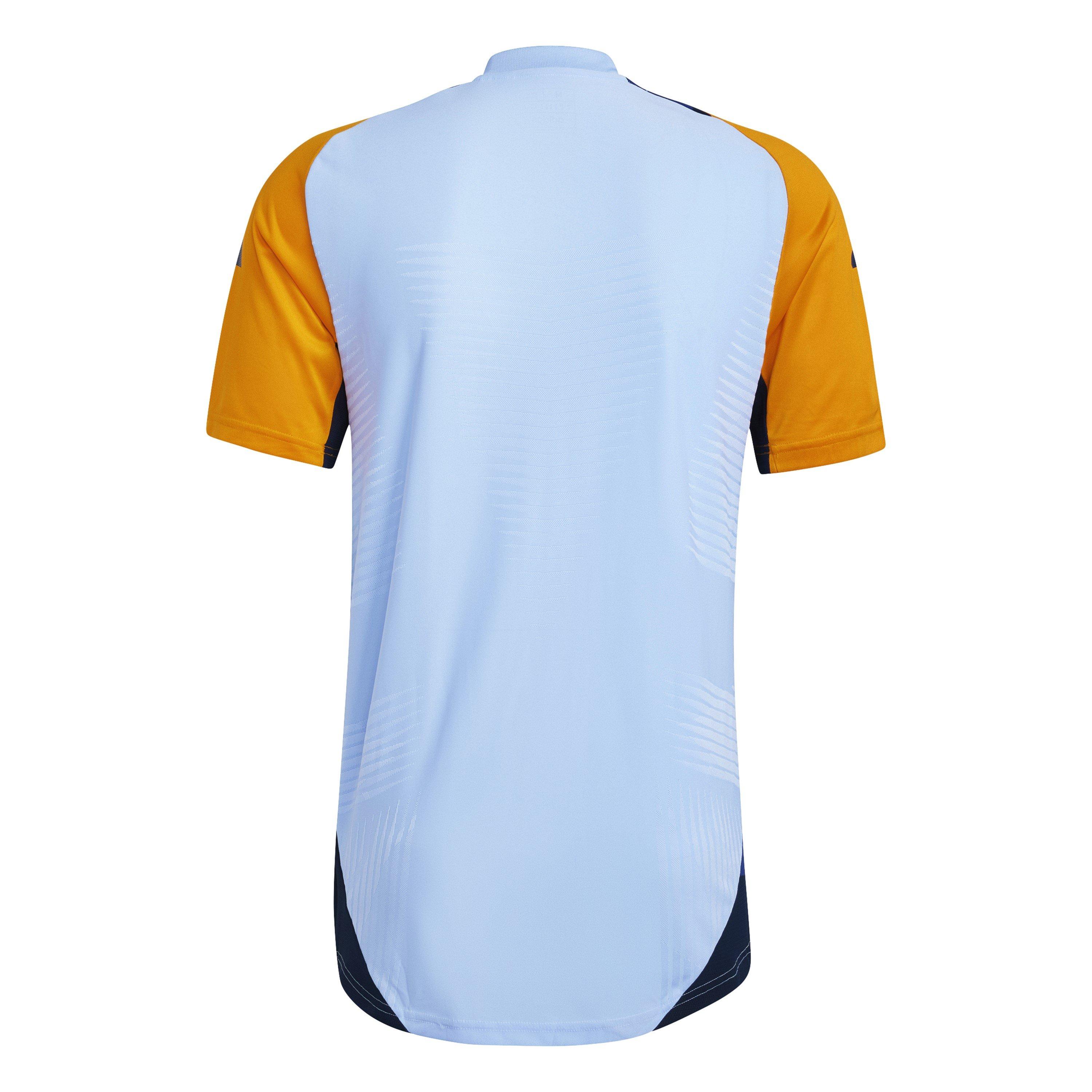 Blue/Ora/Navy - adidas - Real Madrid Training Shirt 24/25 Mens - 2