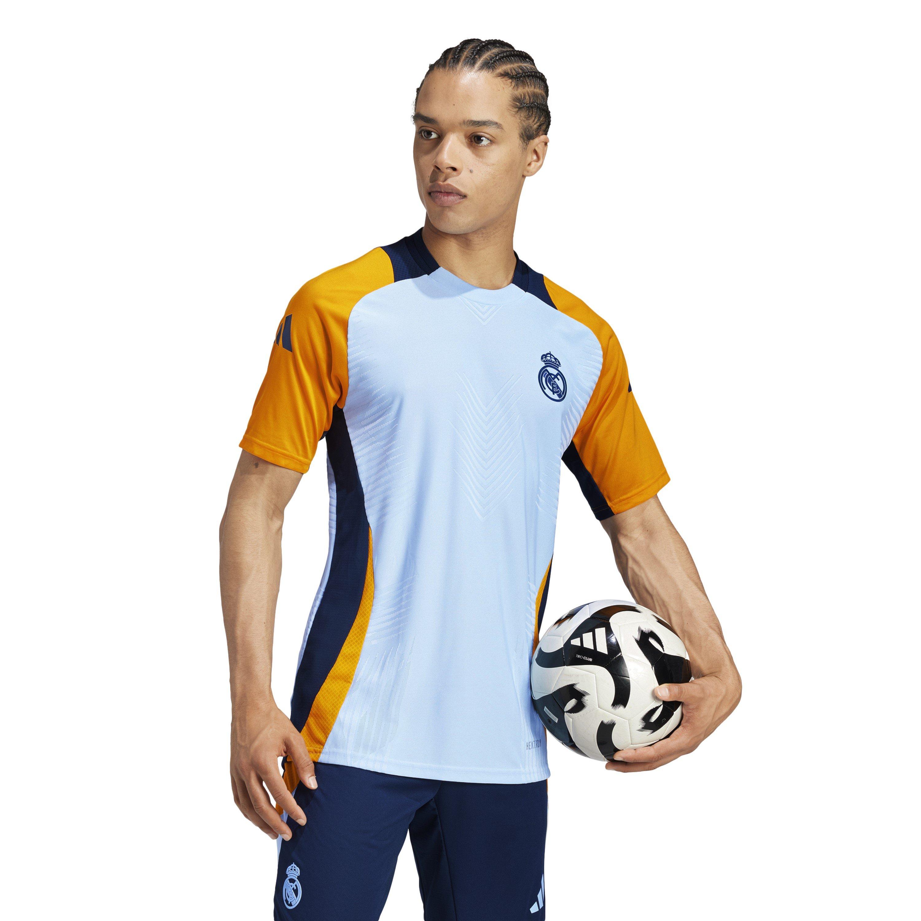 Blue/Ora/Navy - adidas - Real Madrid Training Shirt 24/25 Mens - 7