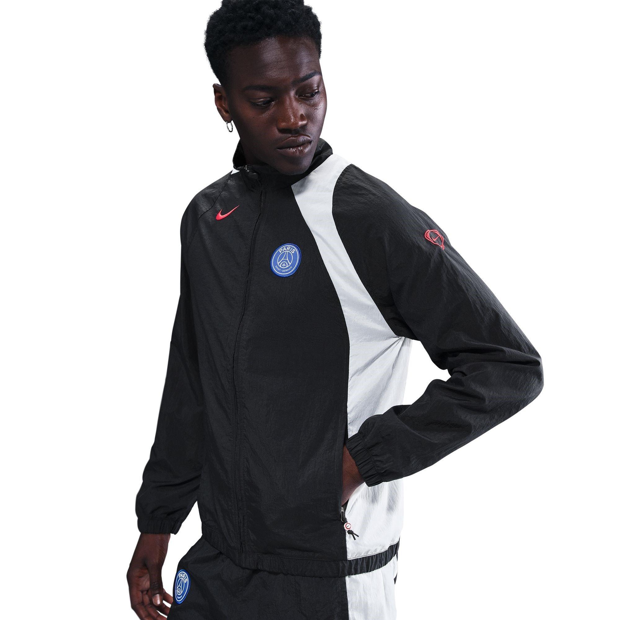 Nike Men's Psg T90 Tracksuit Jacket - Black/White - 2XL