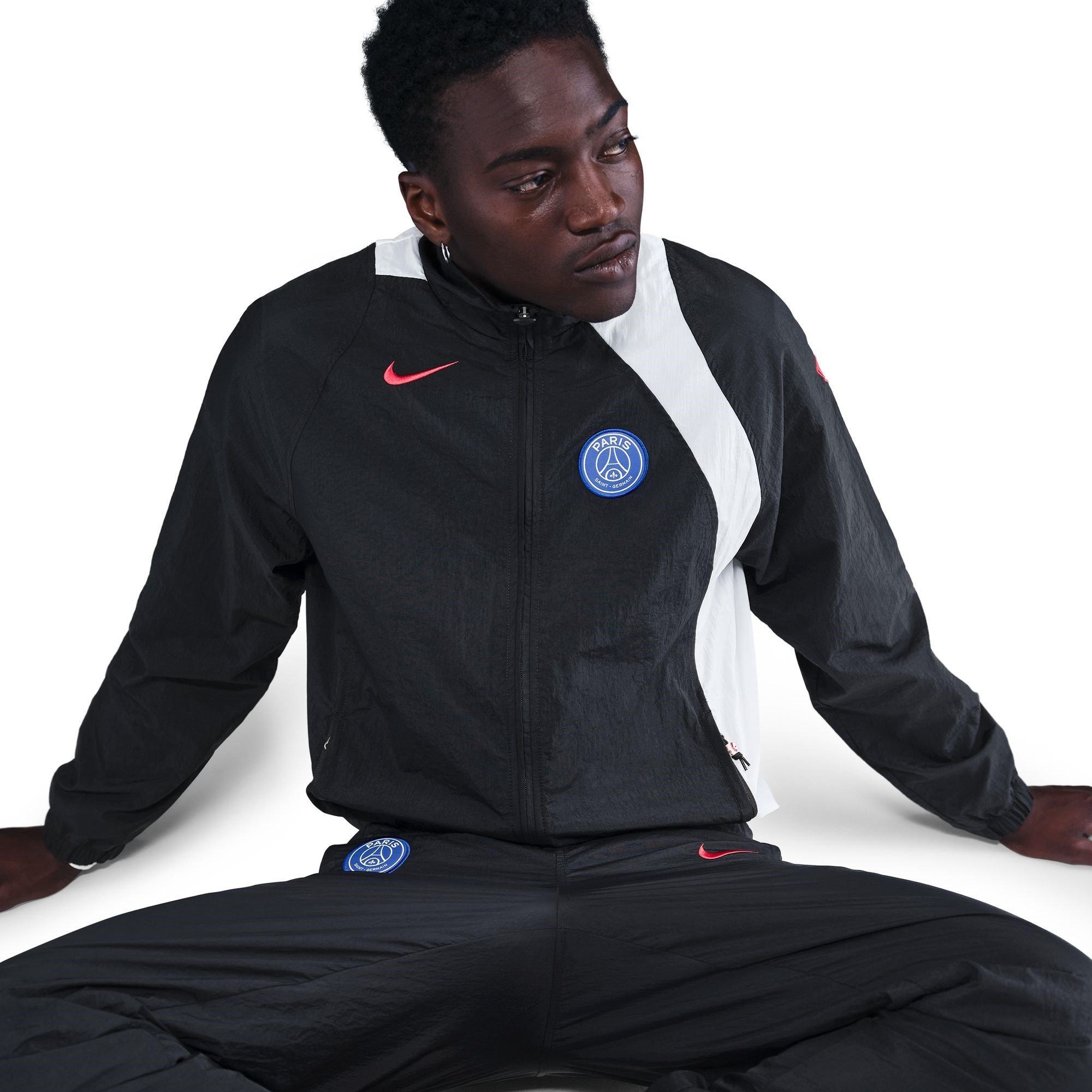 Black/White - Nike - PSG T90 Tracksuit Jacket Mens - 5