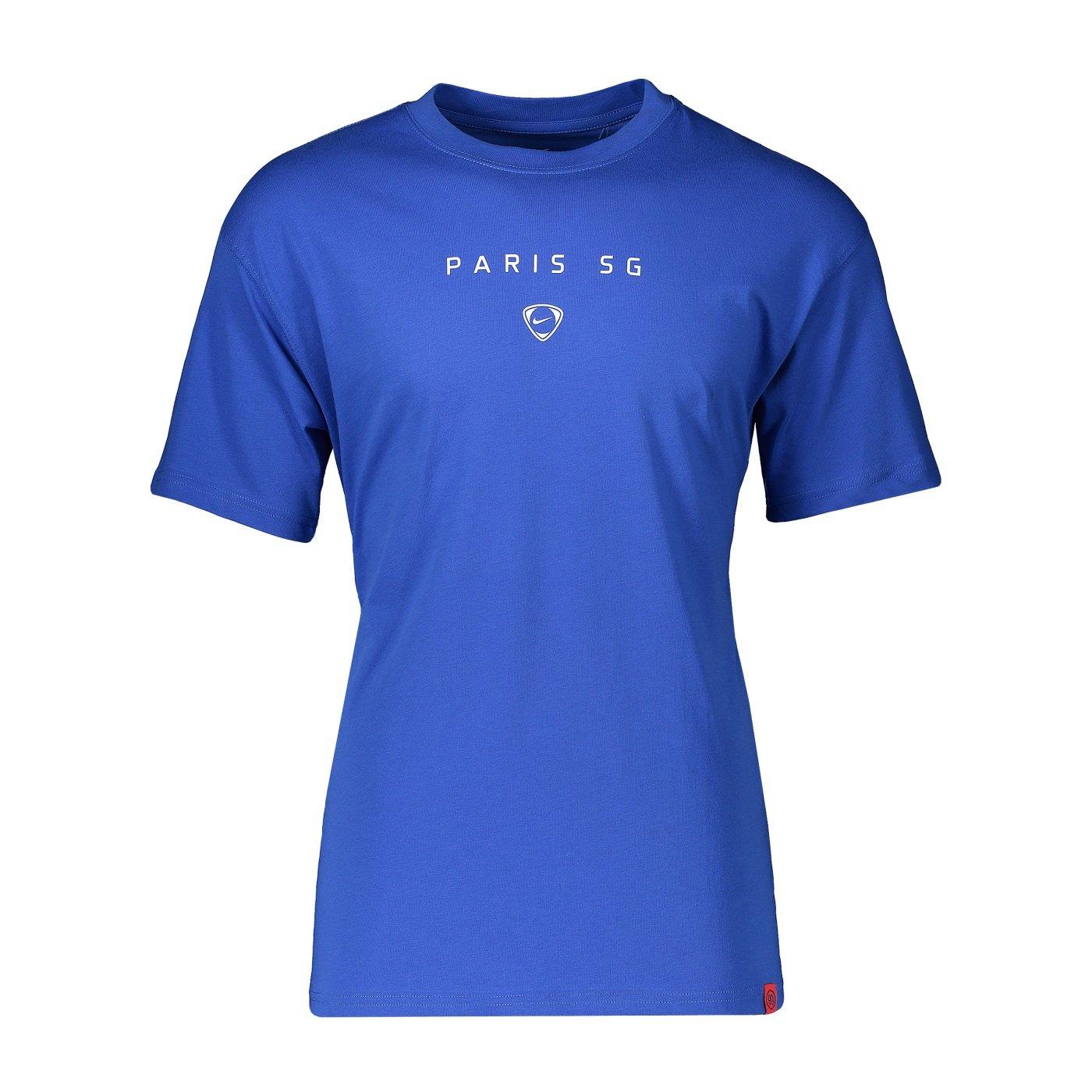Nike Men's Psg T90 Wordmark T-Shirt - Blue - 2XL