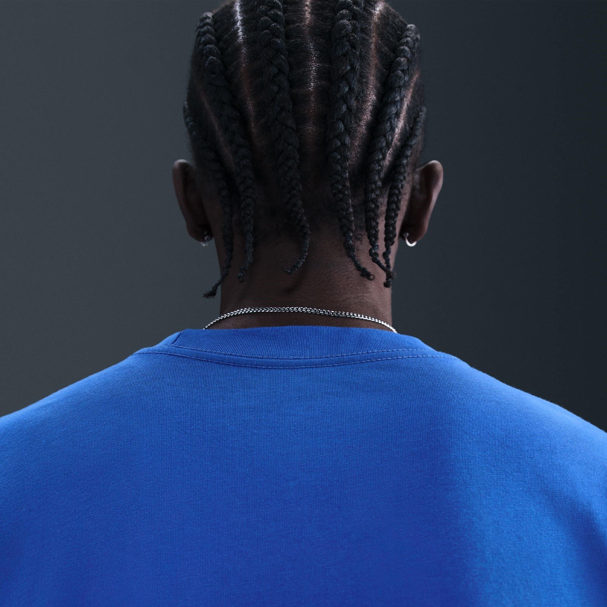 Blue - Nike - PSG T90 Wordmark T-Shirt Mens - 11