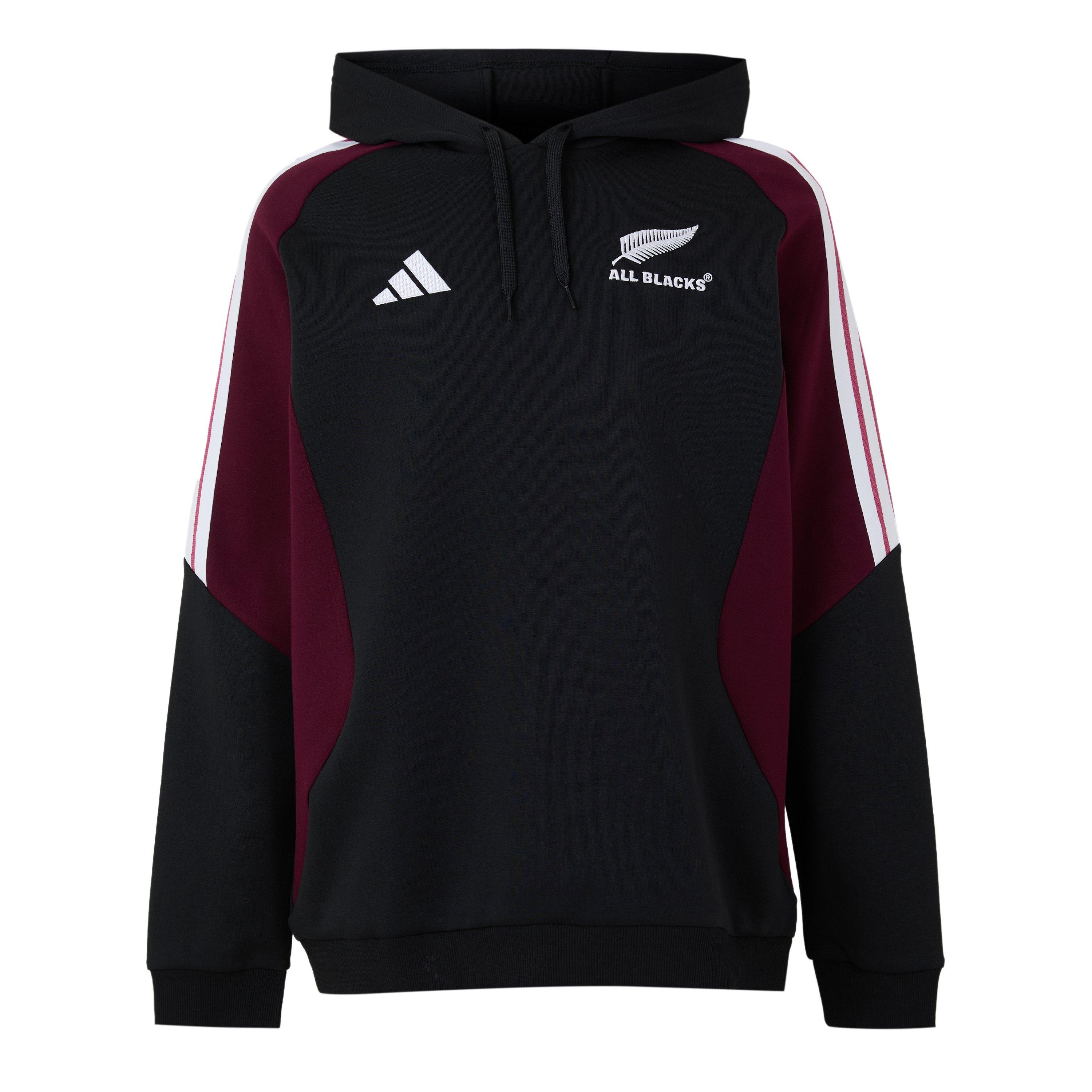 Black/Maroon - adidas - Men's Hoodie - 1