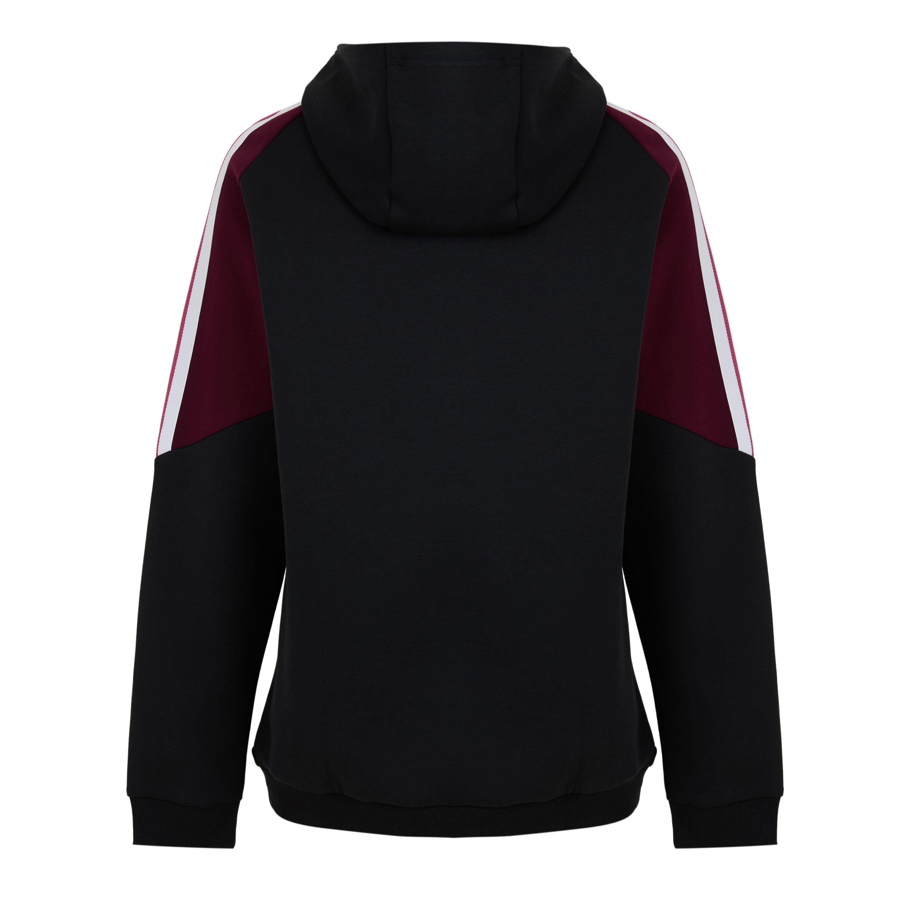 Preto/Vermelho Escuro - adidas - Men's Hoodie - 2