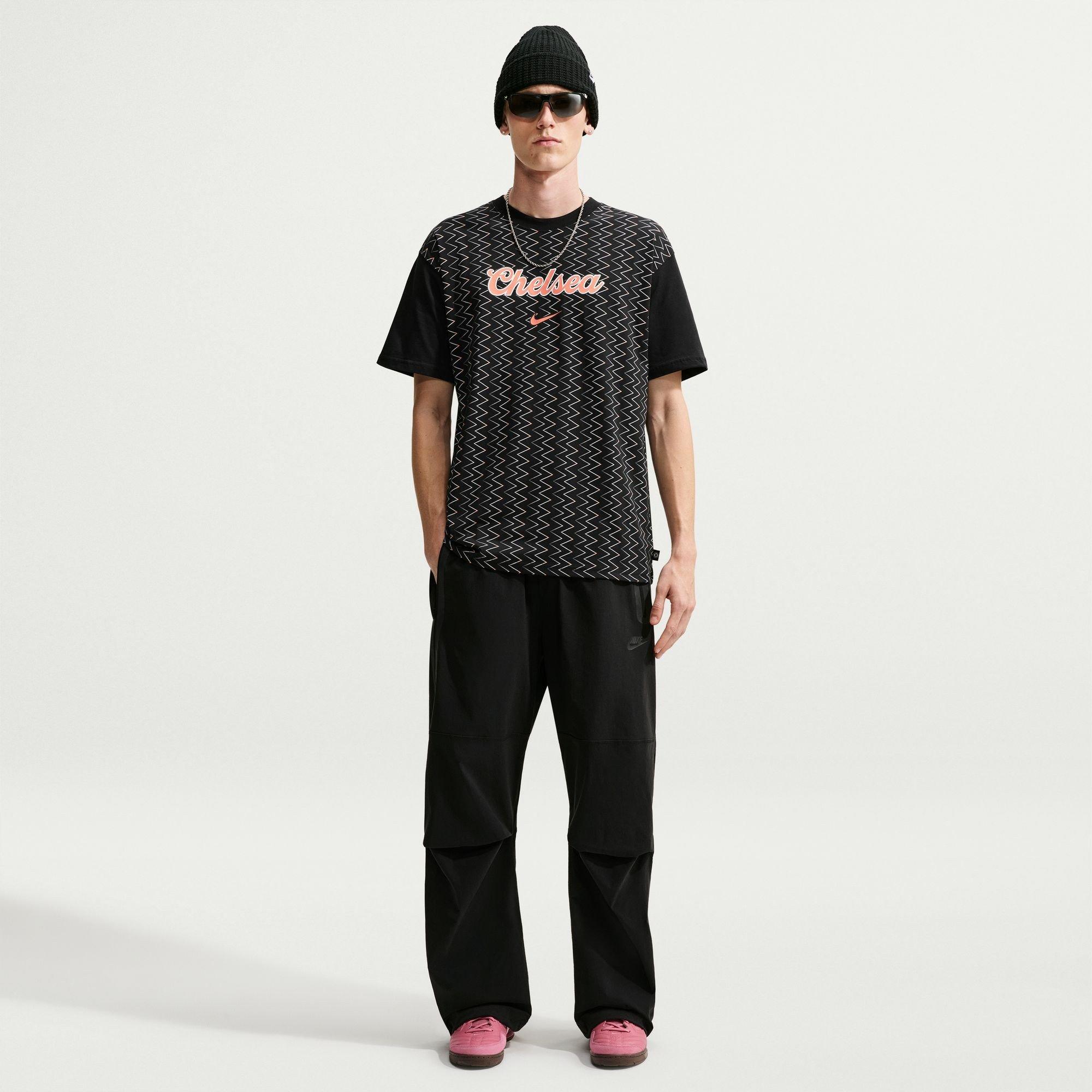 Crno/Bijelo - Nike - Nike CFC Rve T-Shirt Sn63 - 4