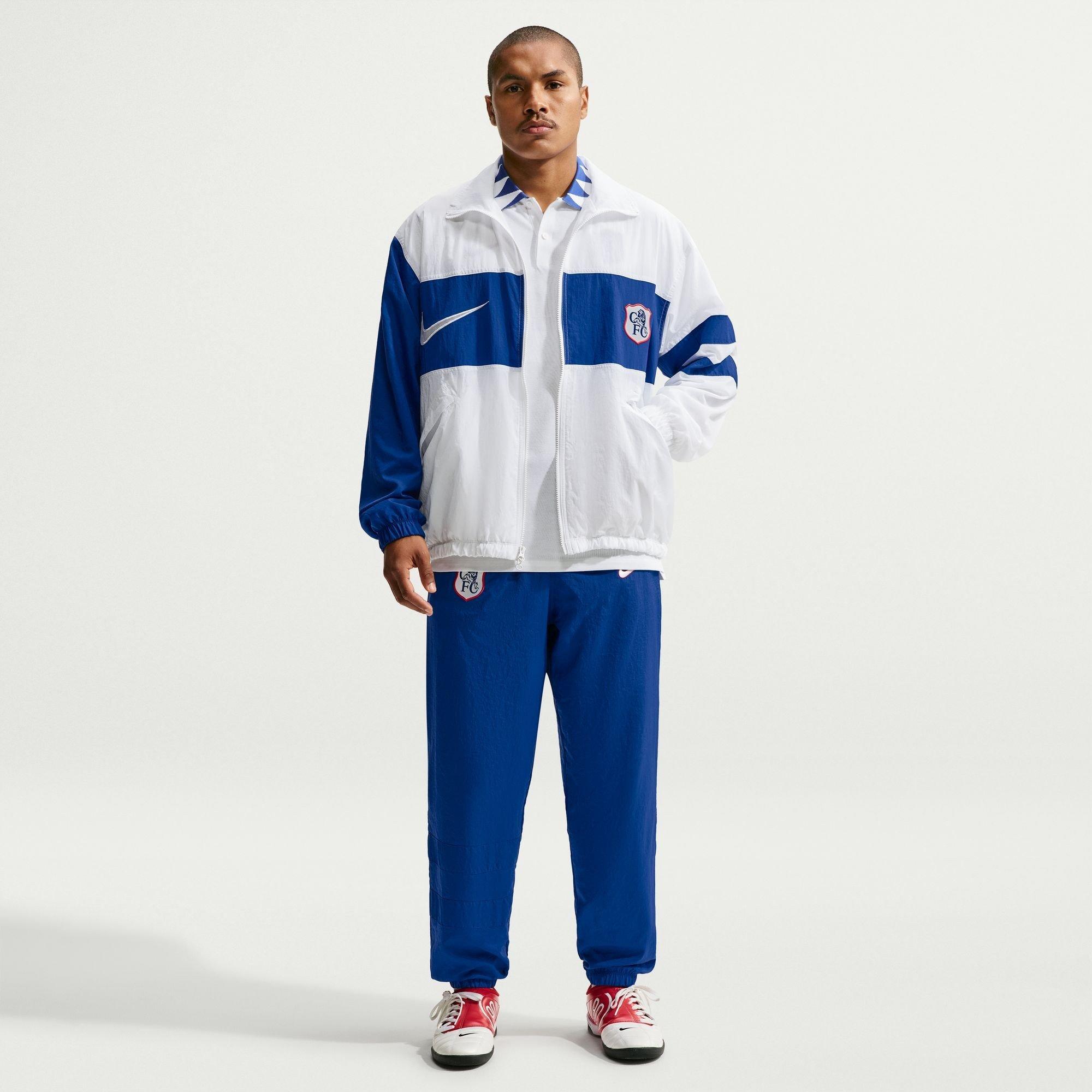 Blanc/Bleu - Nike - Chelsea Anthem Jacket 2026/27 Mens - 4
