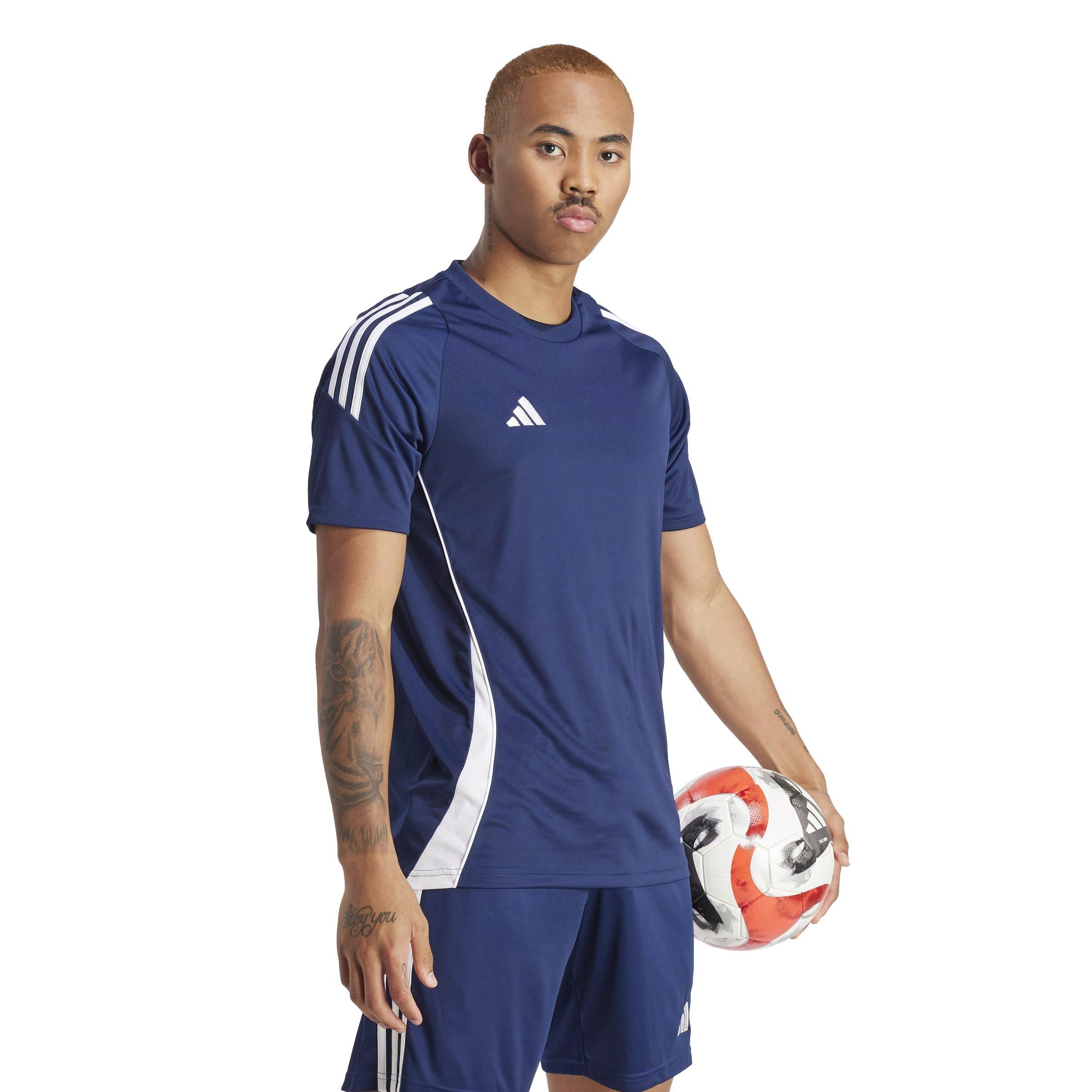 Navy Blue/White - adidas - Tiro 24 Mens Jersey - 6