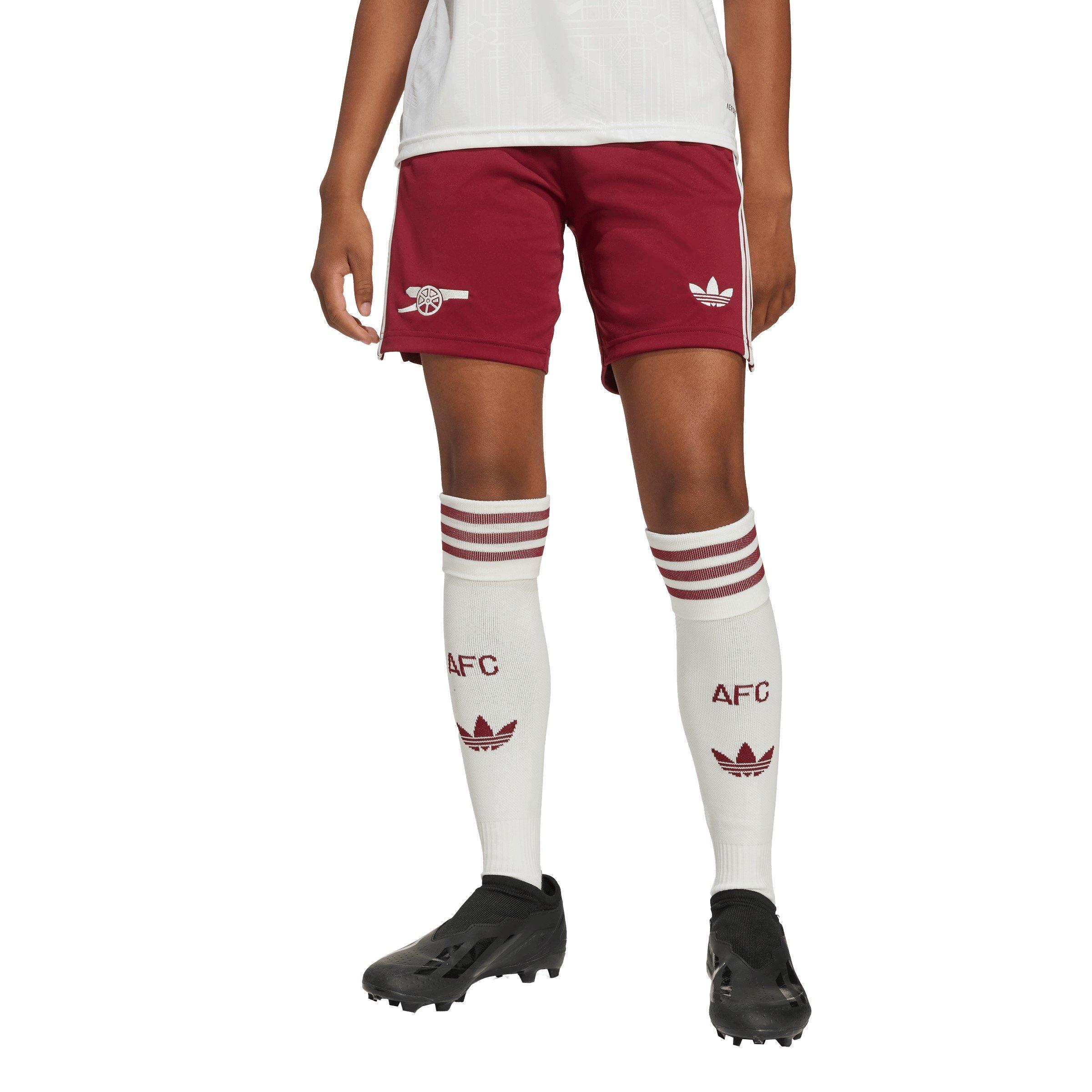 Rød/Hvid - adidas - Arsenal Third Shorts 2025 2026 Juniors - 4