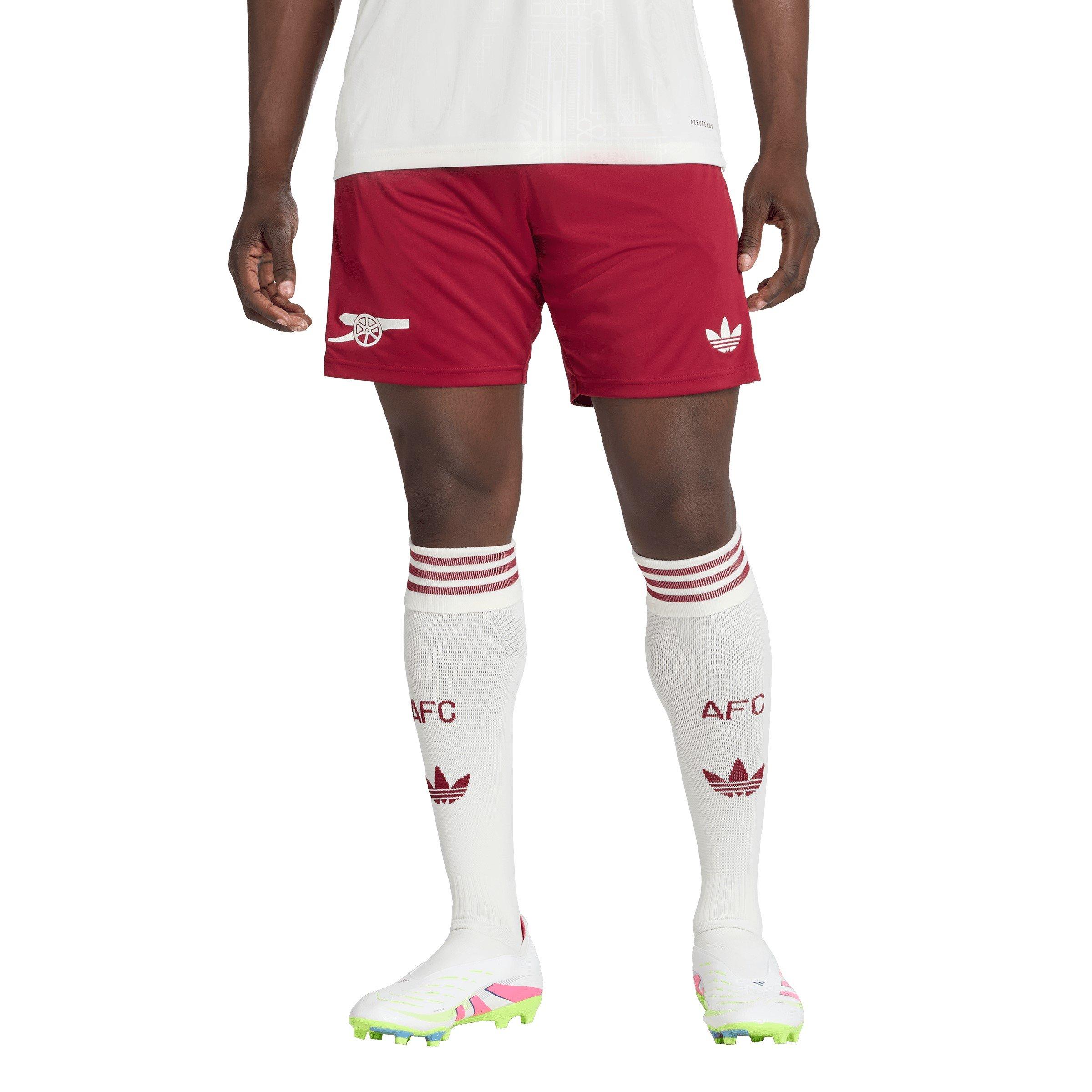 Red/White - adidas - Arsenal Third Shorts 2025 2026 Adults - 2