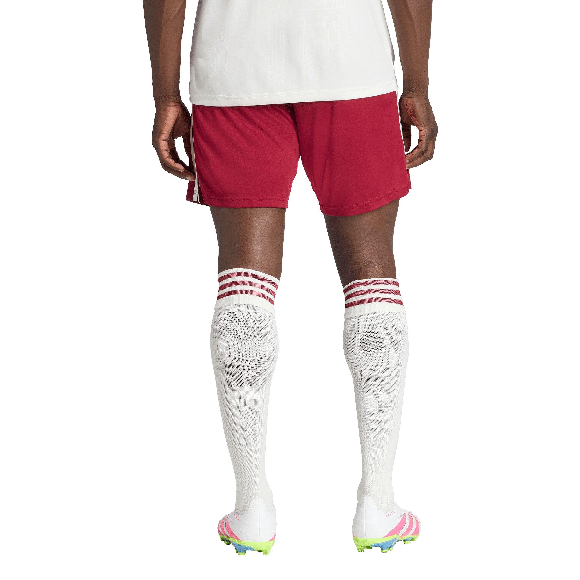Red/White - adidas - Arsenal Third Shorts 2025 2026 Adults - 3