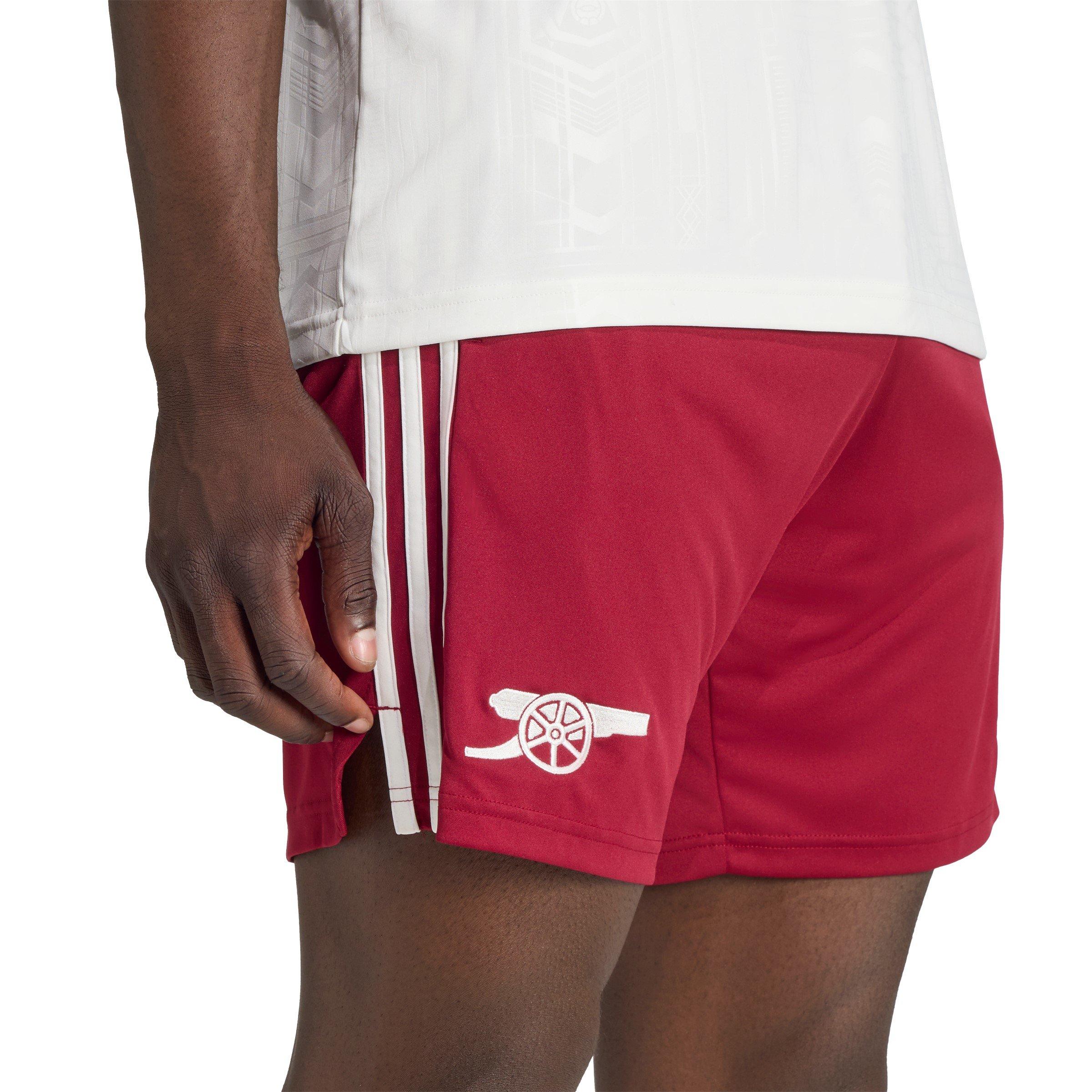 Red/White - adidas - Arsenal Third Shorts 2025 2026 Adults - 5
