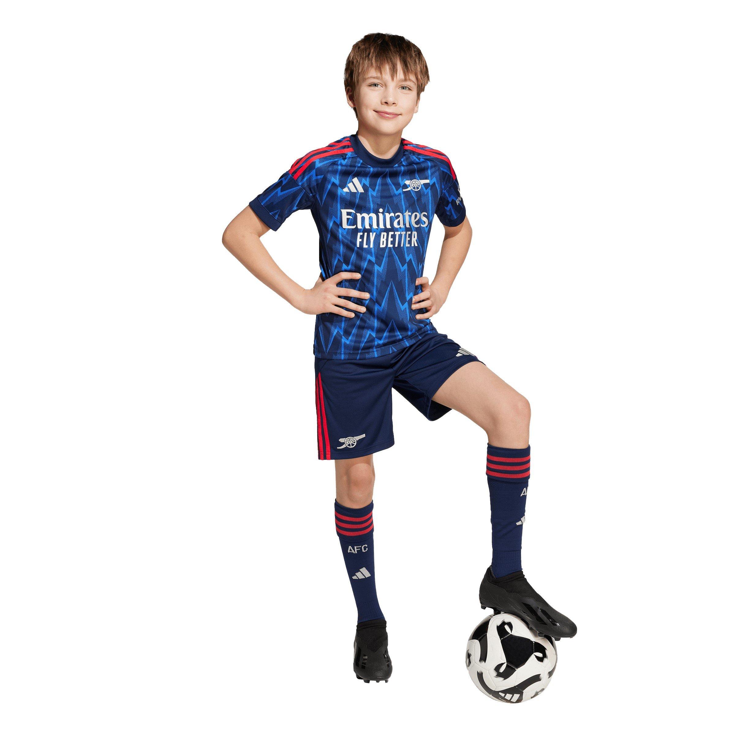 Blu/Grigio - adidas - Arsenal Away Shorts 2025 2026 Juniors - 6