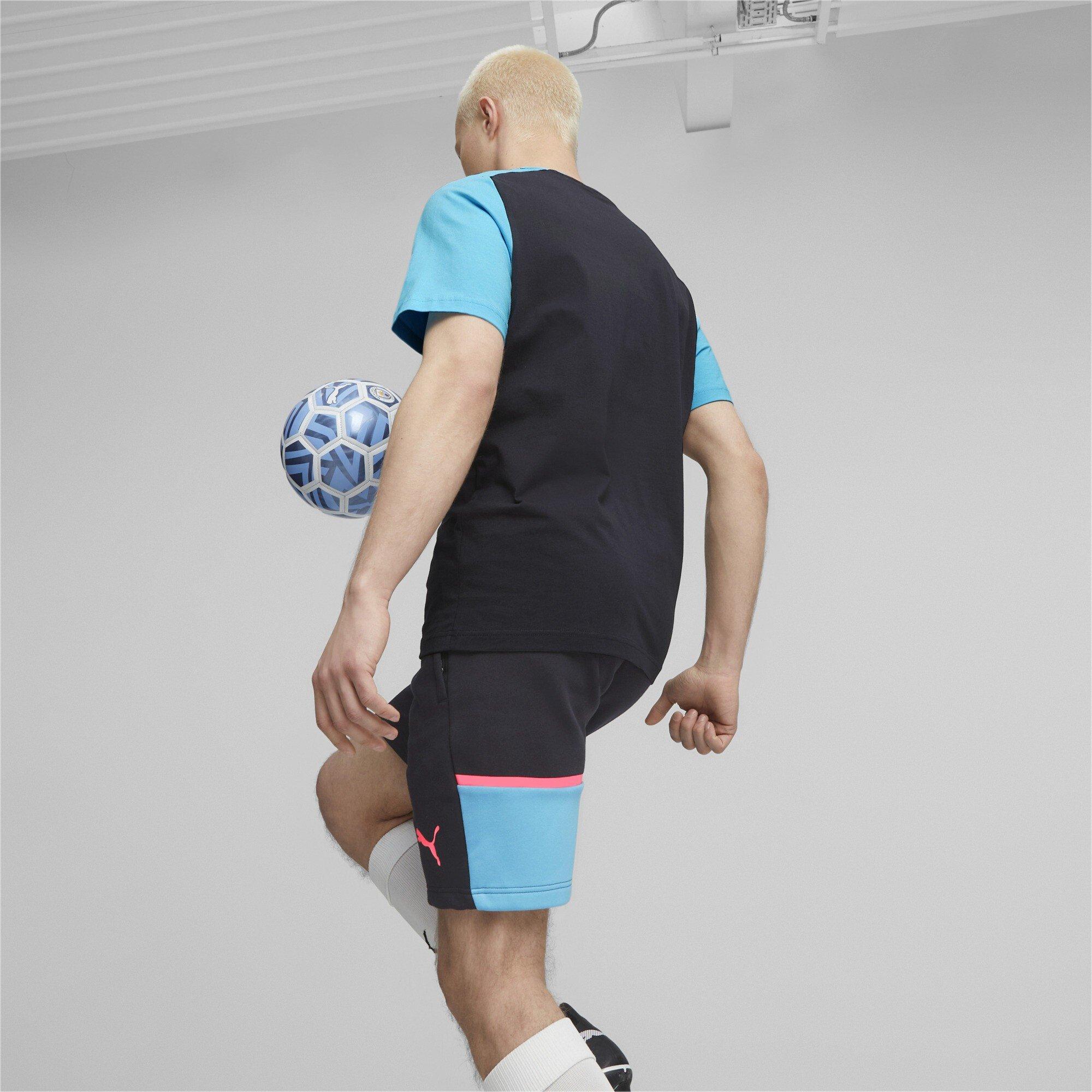 Mørkeblå - Puma - Mcfc Casuals Tee T-Shirt Mens - 4