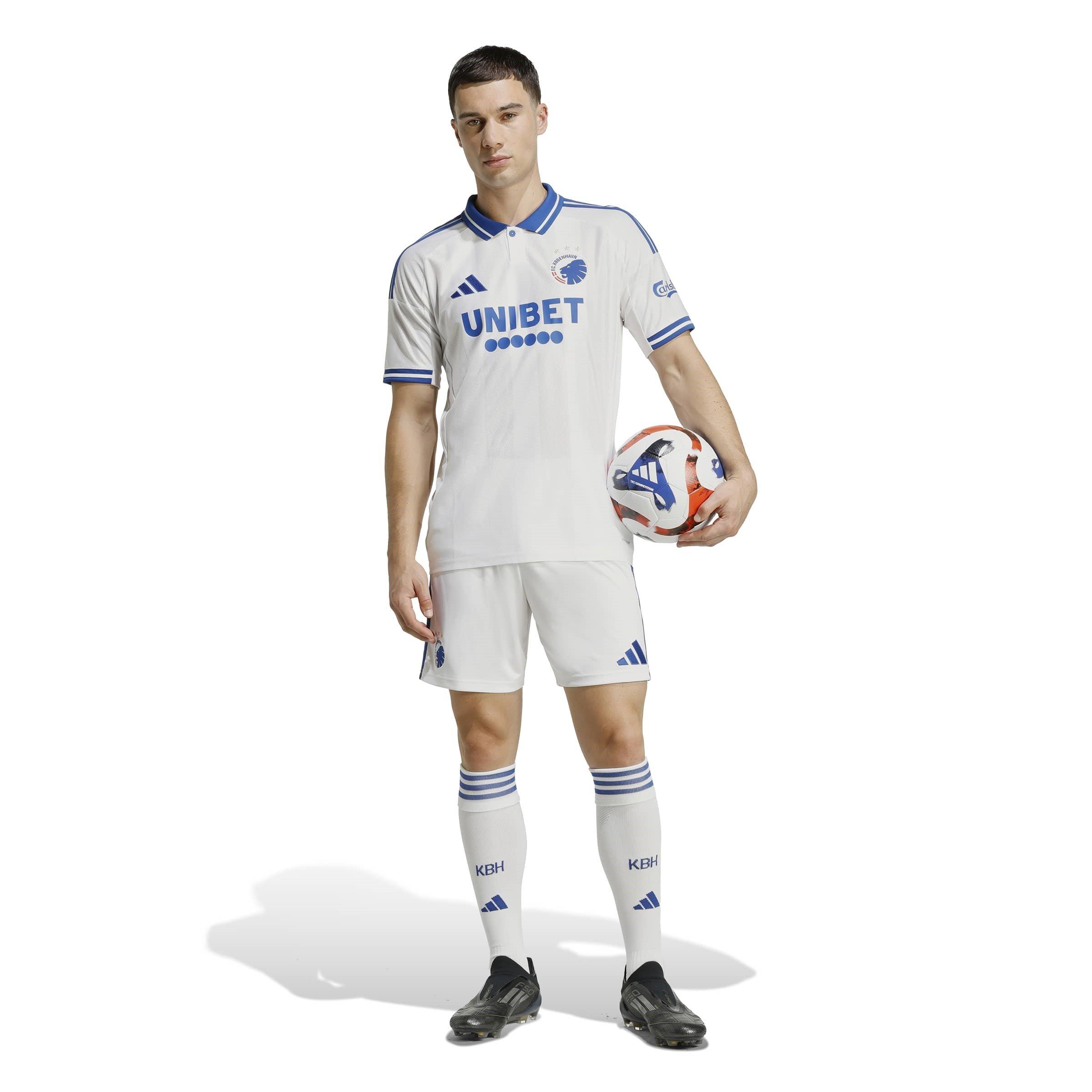 Blanc/Bleu - adidas - Copenhagen Home Shorts 2025 2026 Adults - 3