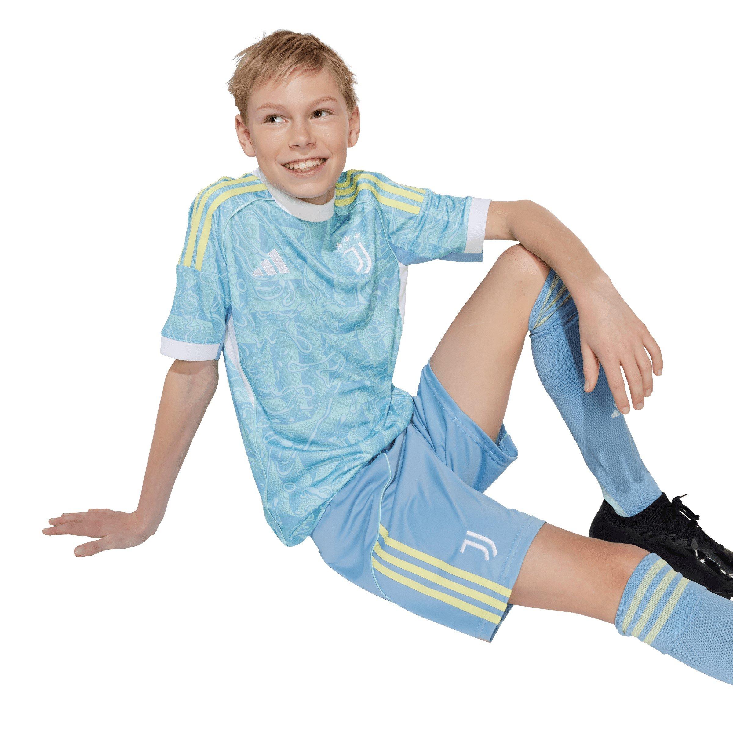 Blue - adidas - Juventus Away Shorts 2025 2026 Juniors - 6