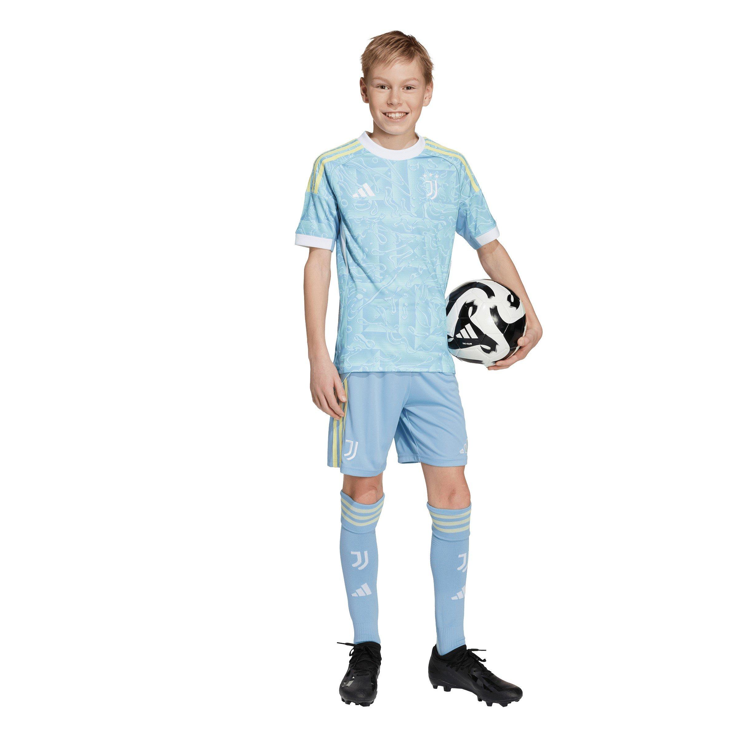 Blue - adidas - Juventus Away Shorts 2025 2026 Juniors - 7