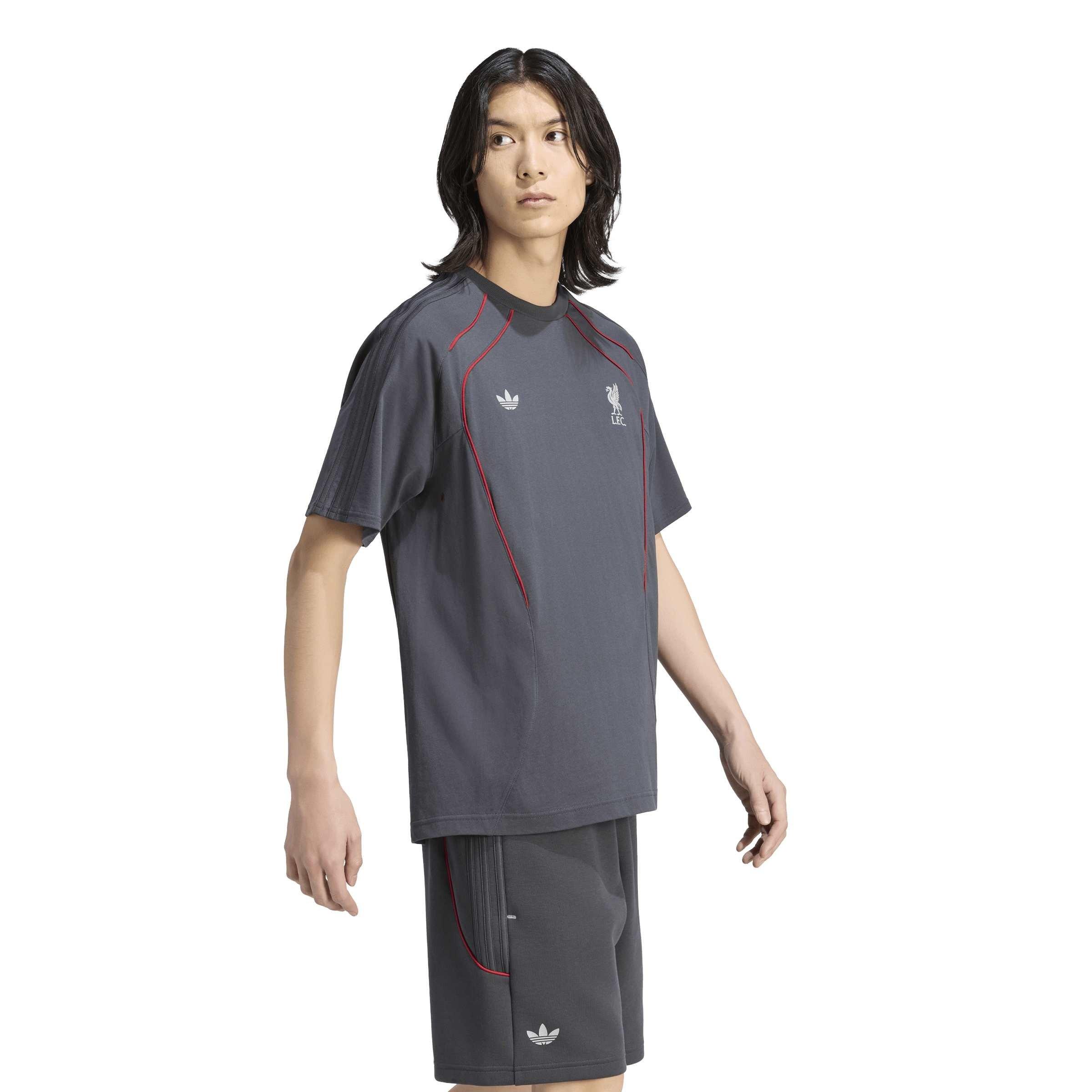 Grijs/Zwart - adidas - Adults LFC OG Tee - 2