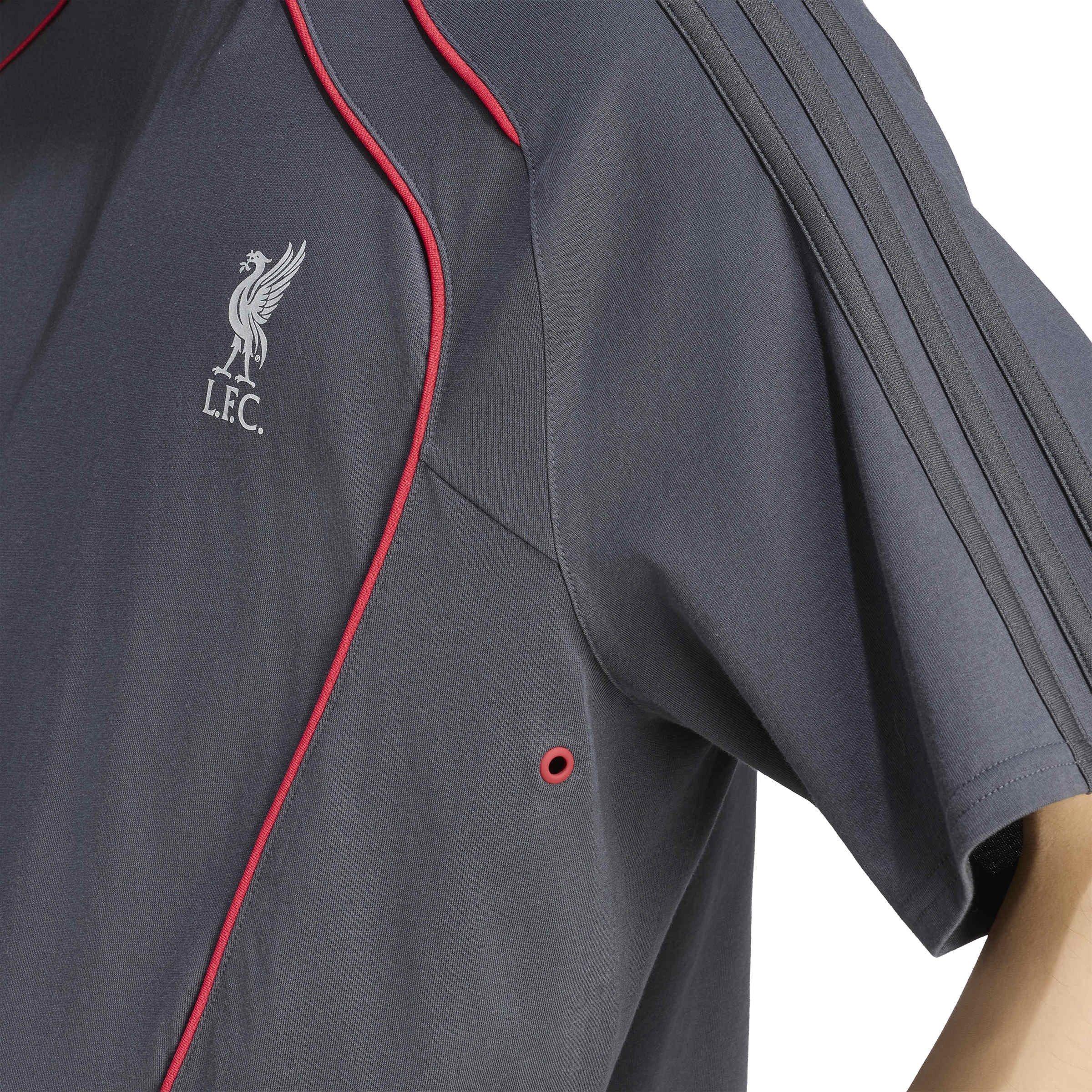 Grijs/Zwart - adidas - Adults LFC OG Tee - 4
