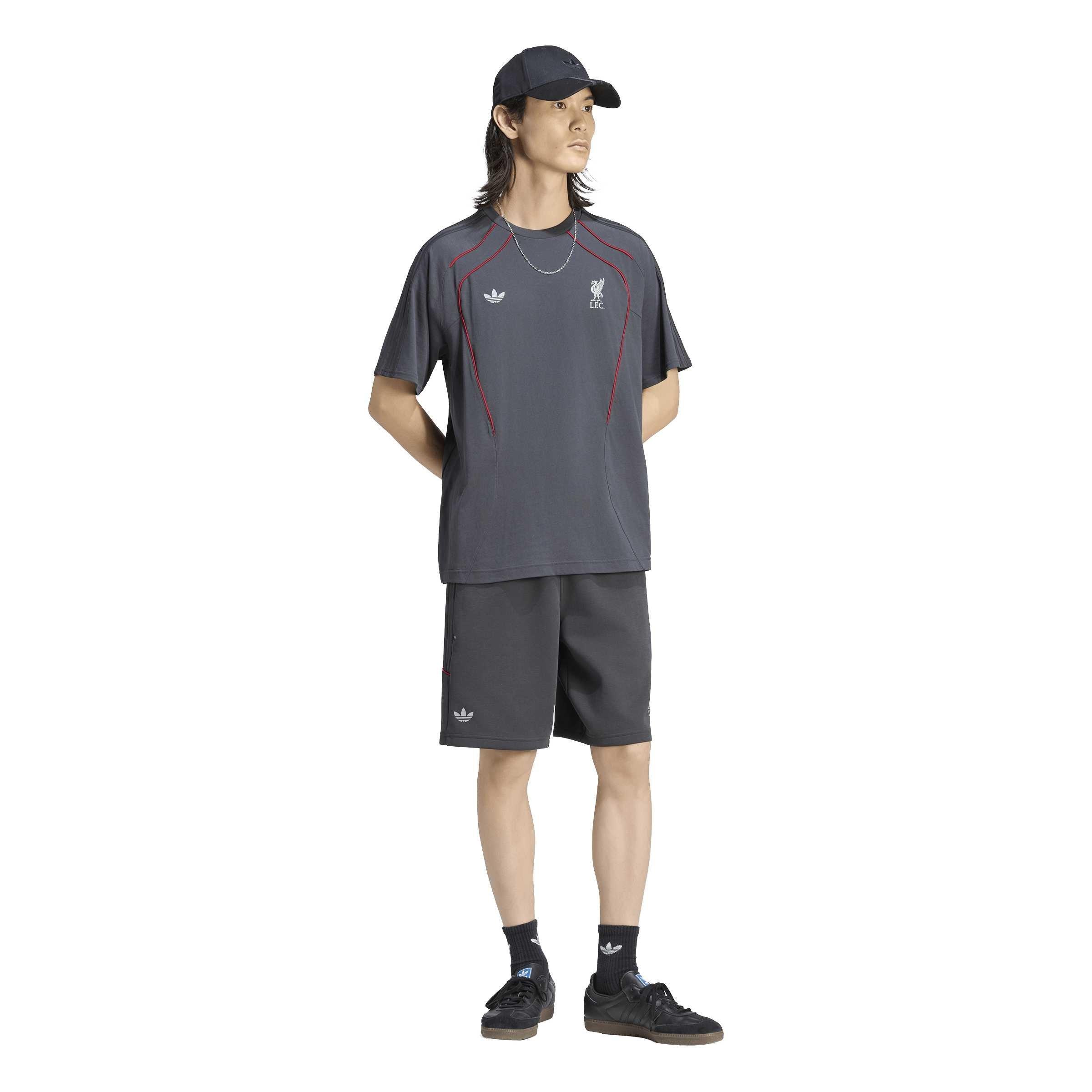 Grijs/Zwart - adidas - Adults LFC OG Tee - 6