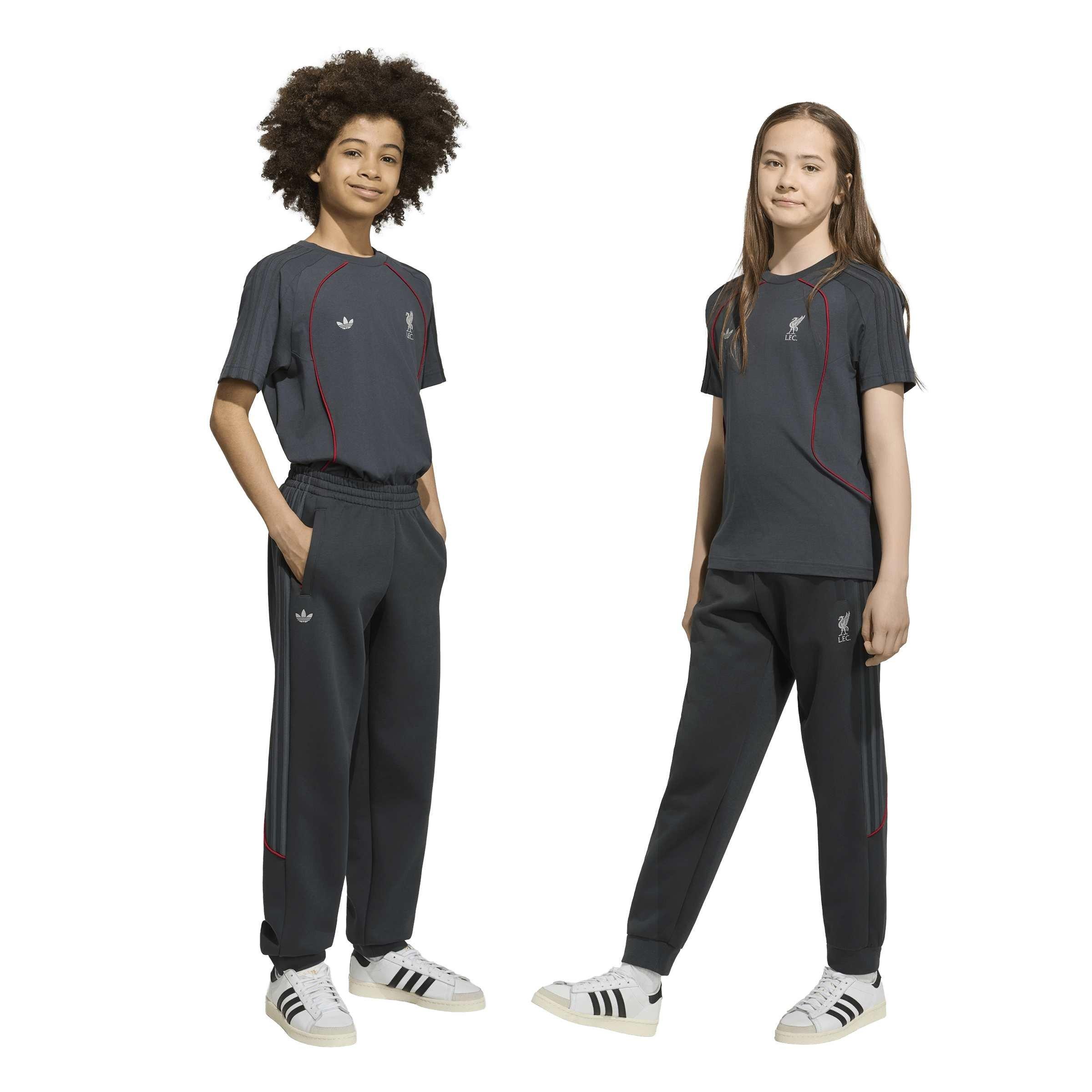 Grijs/Zwart - adidas - Adults LFC Spacer TEAMGEIST 26 Trackpant - 2