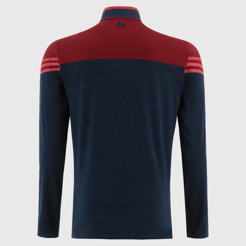 Mrn/Salsa/Red - ONeills - Cork Sedona Hal Zip Top Junior - 2