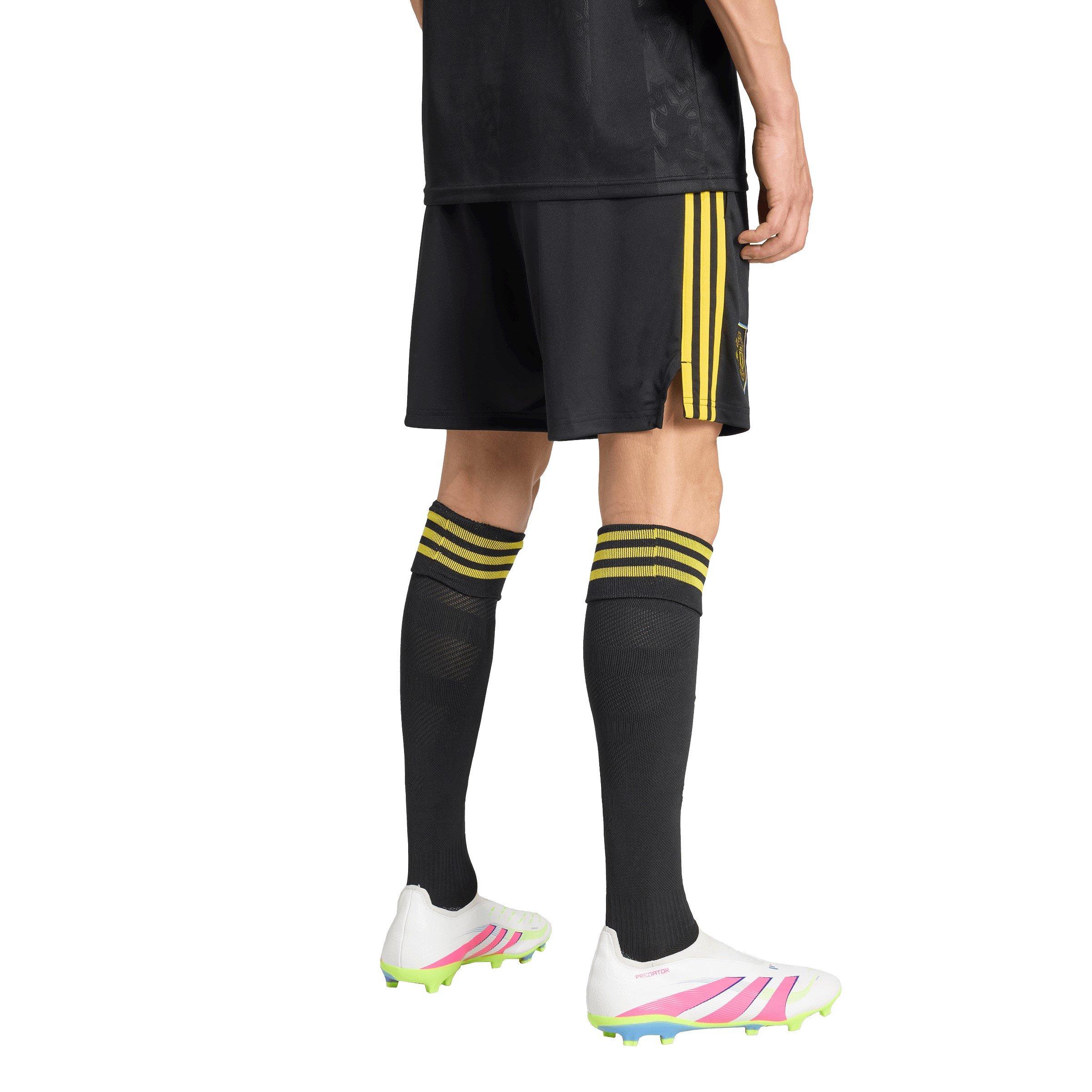 Black - adidas - Manchester United Third Shorts 2025 2026 Adults - 3