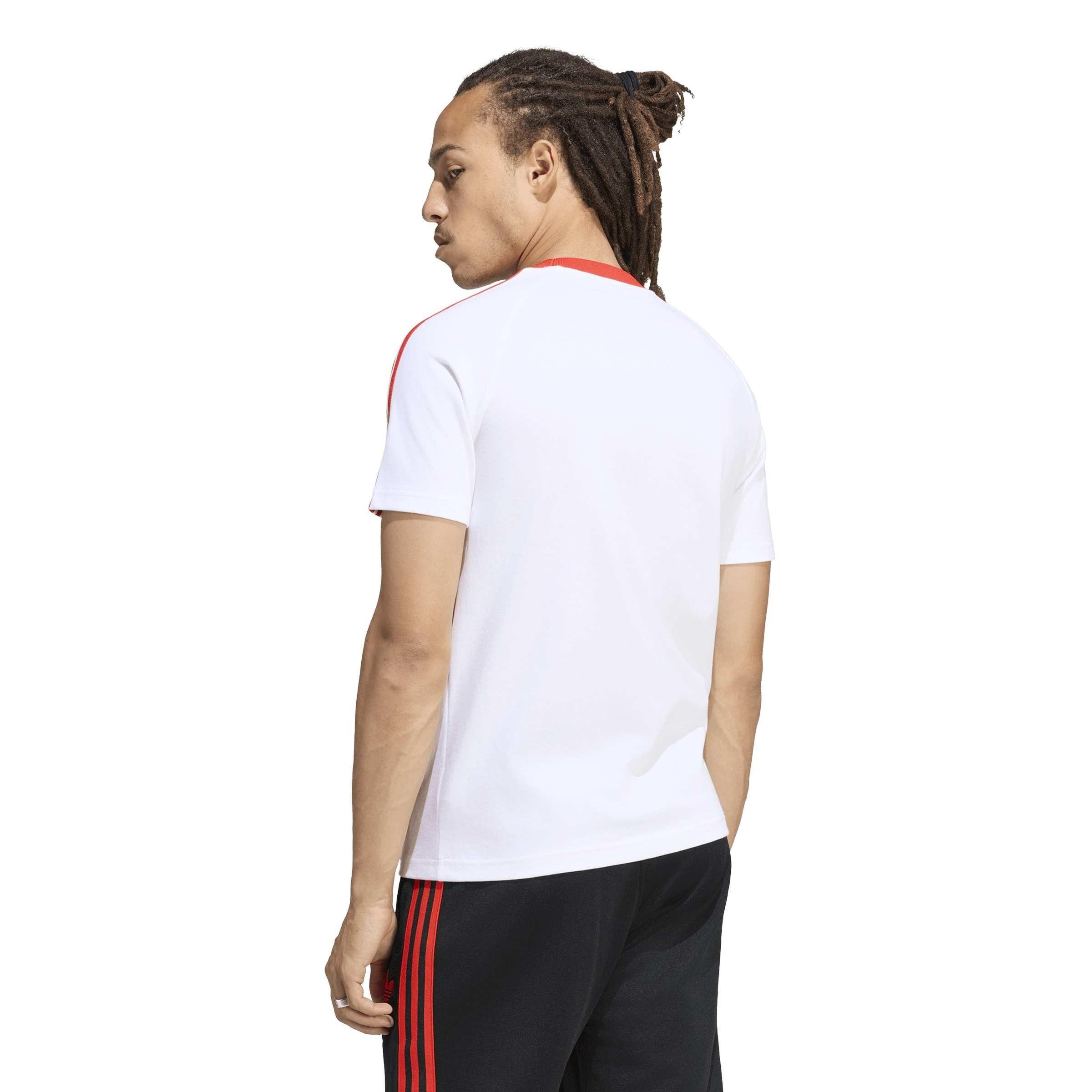 Hvid/Rød - adidas - Benfica Originals T-Shirt Mens - 3
