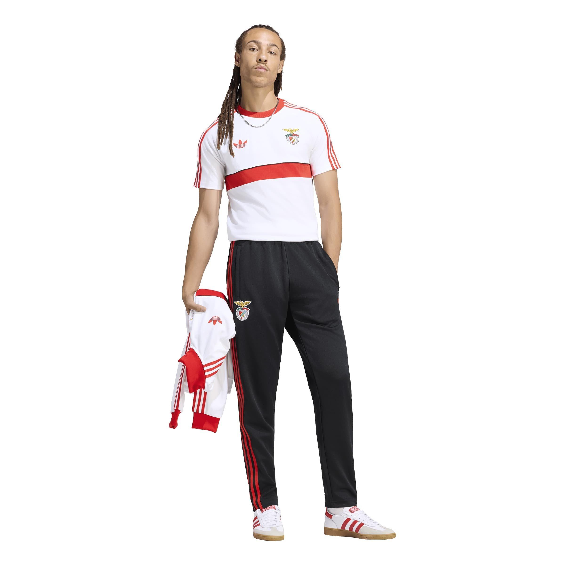 Hvid/Rød - adidas - Benfica Originals T-Shirt Mens - 6
