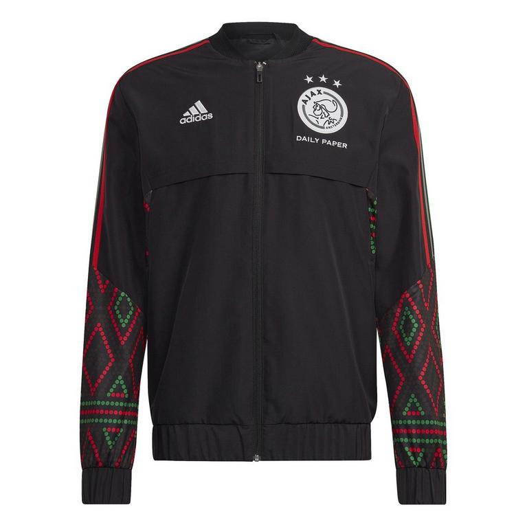 Noir/Blanc - collection adidas - Ajax Third Anthem Jacket 2022 2023 Adults - 1