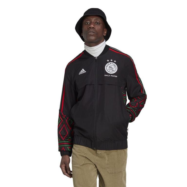 Noir/Blanc - collection adidas - Ajax Third Anthem Jacket 2022 2023 Adults - 2