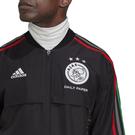 Noir/Blanc - collection adidas - Ajax Third Anthem Jacket 2022 2023 Adults - 5