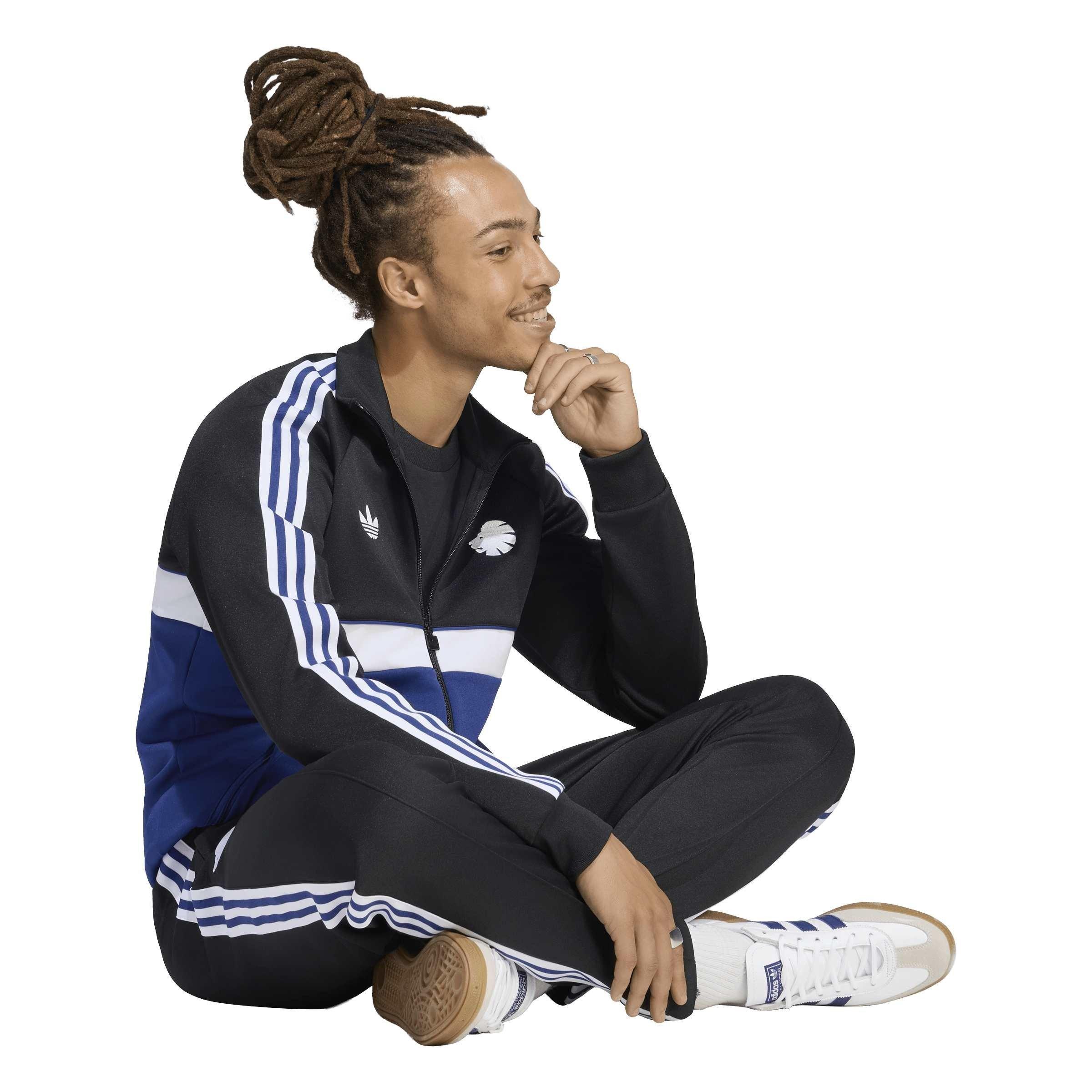 Noir/Bleu - adidas - FC Copenhagen Originals Tracksuit Top Mens - 6